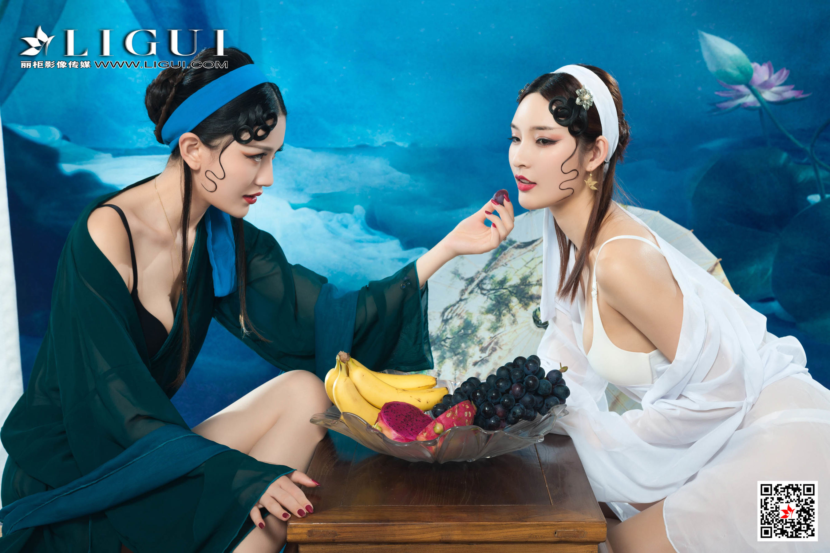 [丽柜Ligui] 网络丽人 Model 甜甜&雪糕