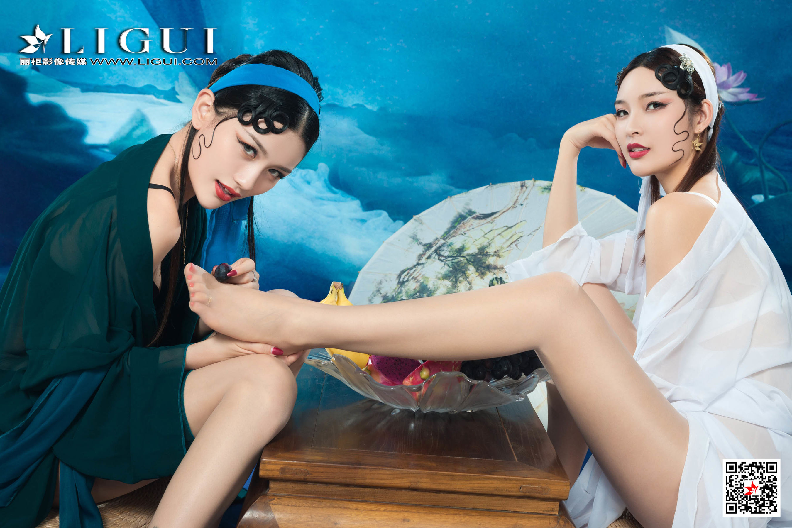 [丽柜Ligui] 网络丽人 Model 甜甜&雪糕