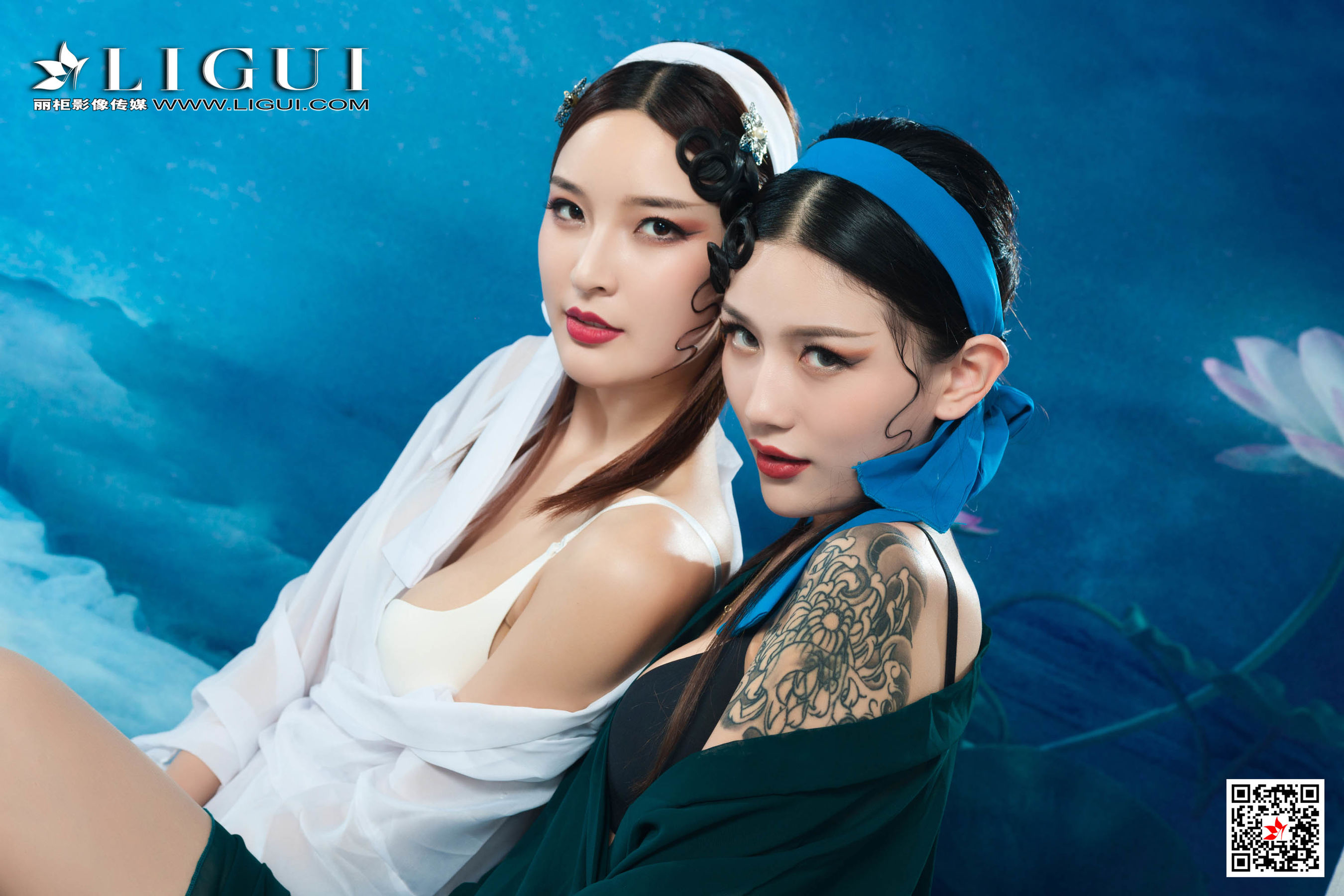 [丽柜Ligui] 网络丽人 Model 甜甜&雪糕