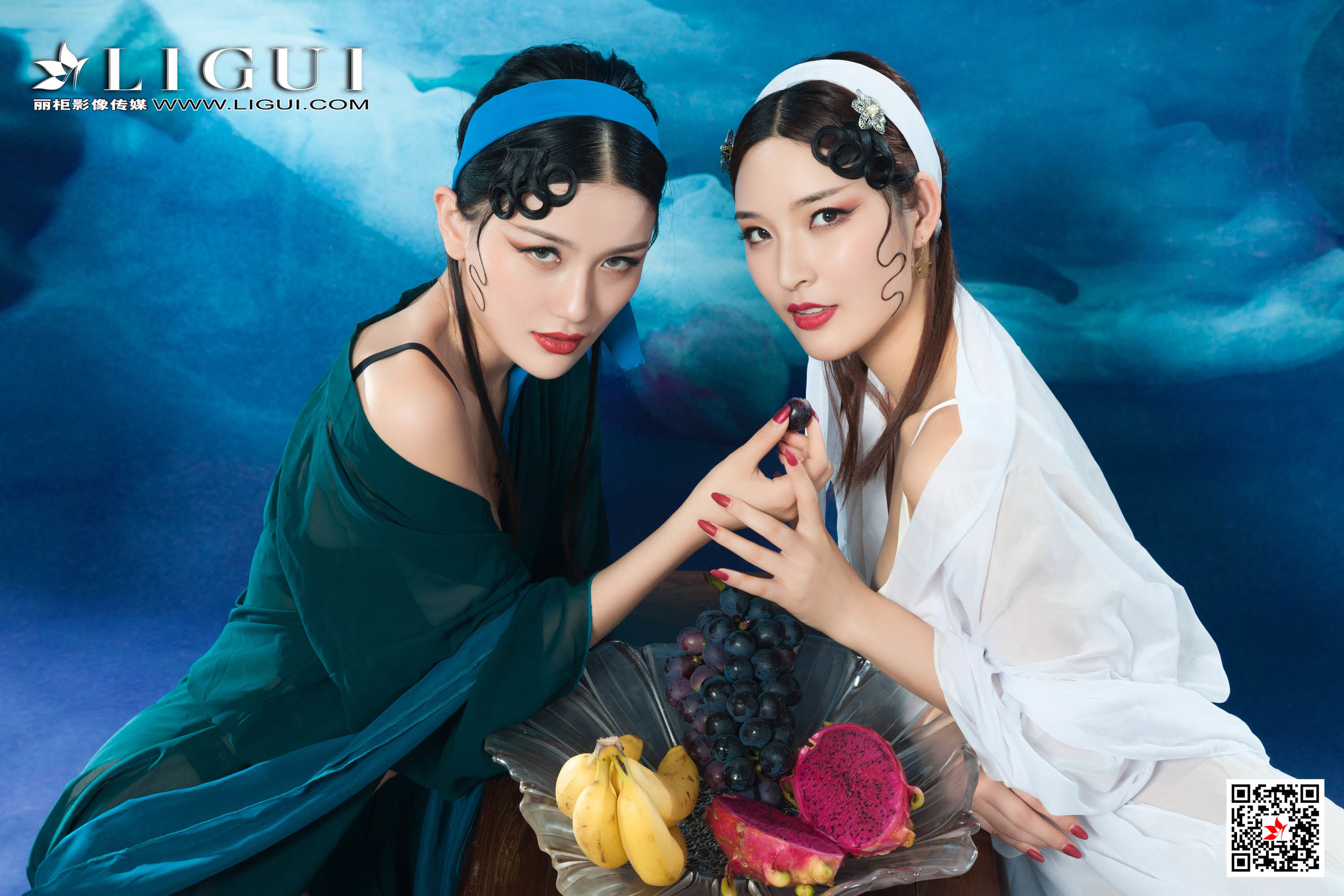 [丽柜Ligui] 网络丽人 Model 甜甜&雪糕