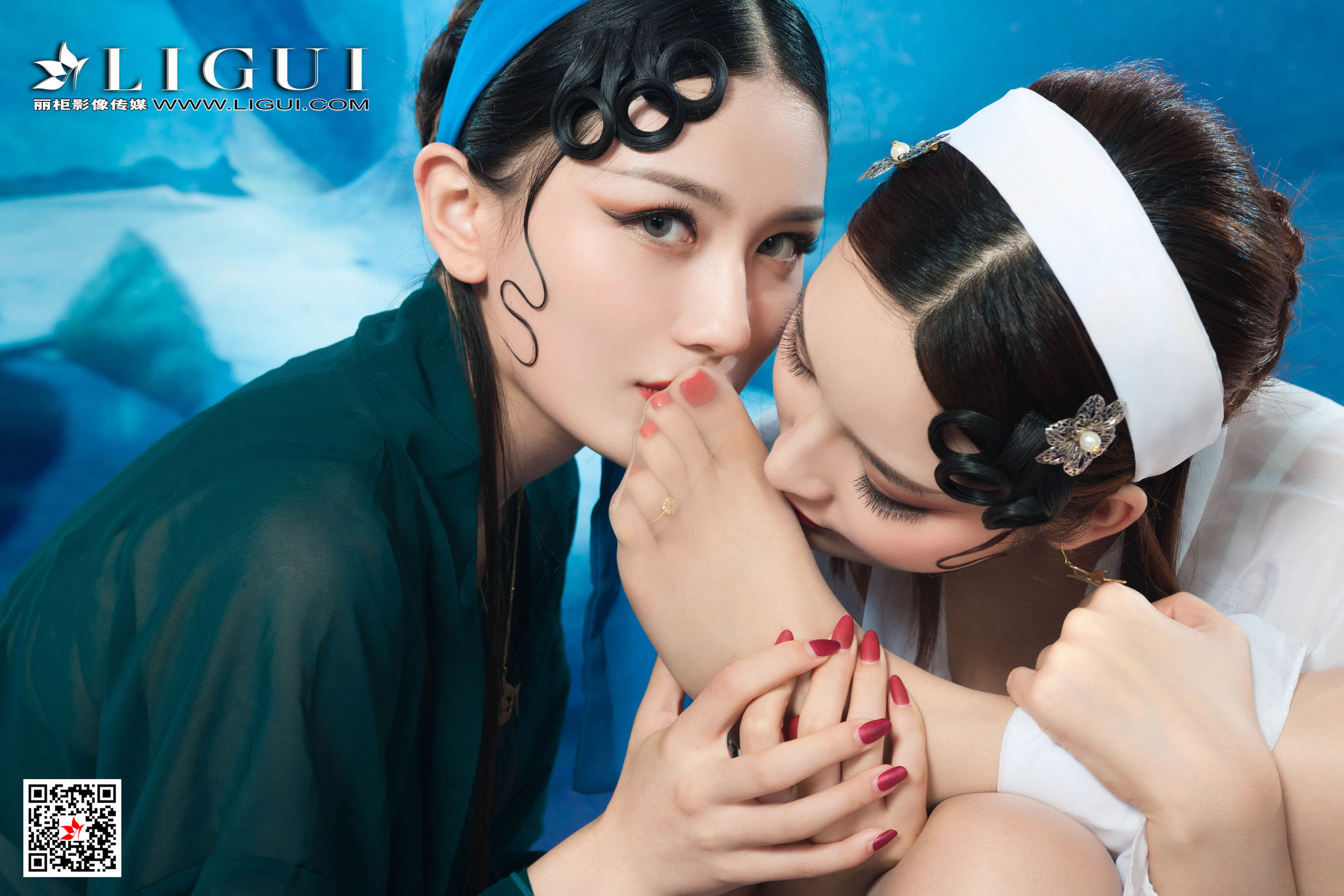 [丽柜Ligui] 网络丽人 Model 甜甜&雪糕