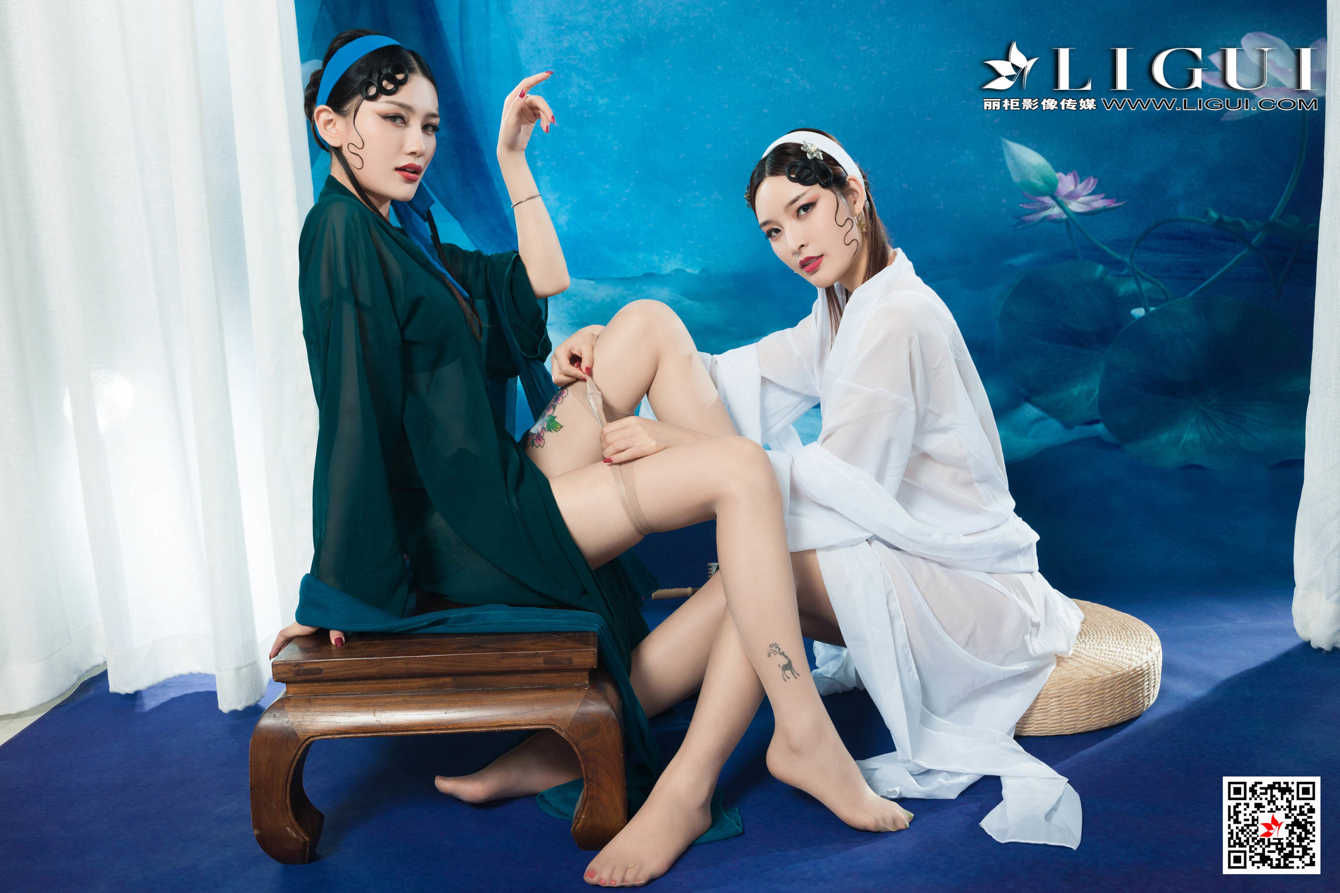 [丽柜Ligui] 网络丽人 Model 甜甜&雪糕