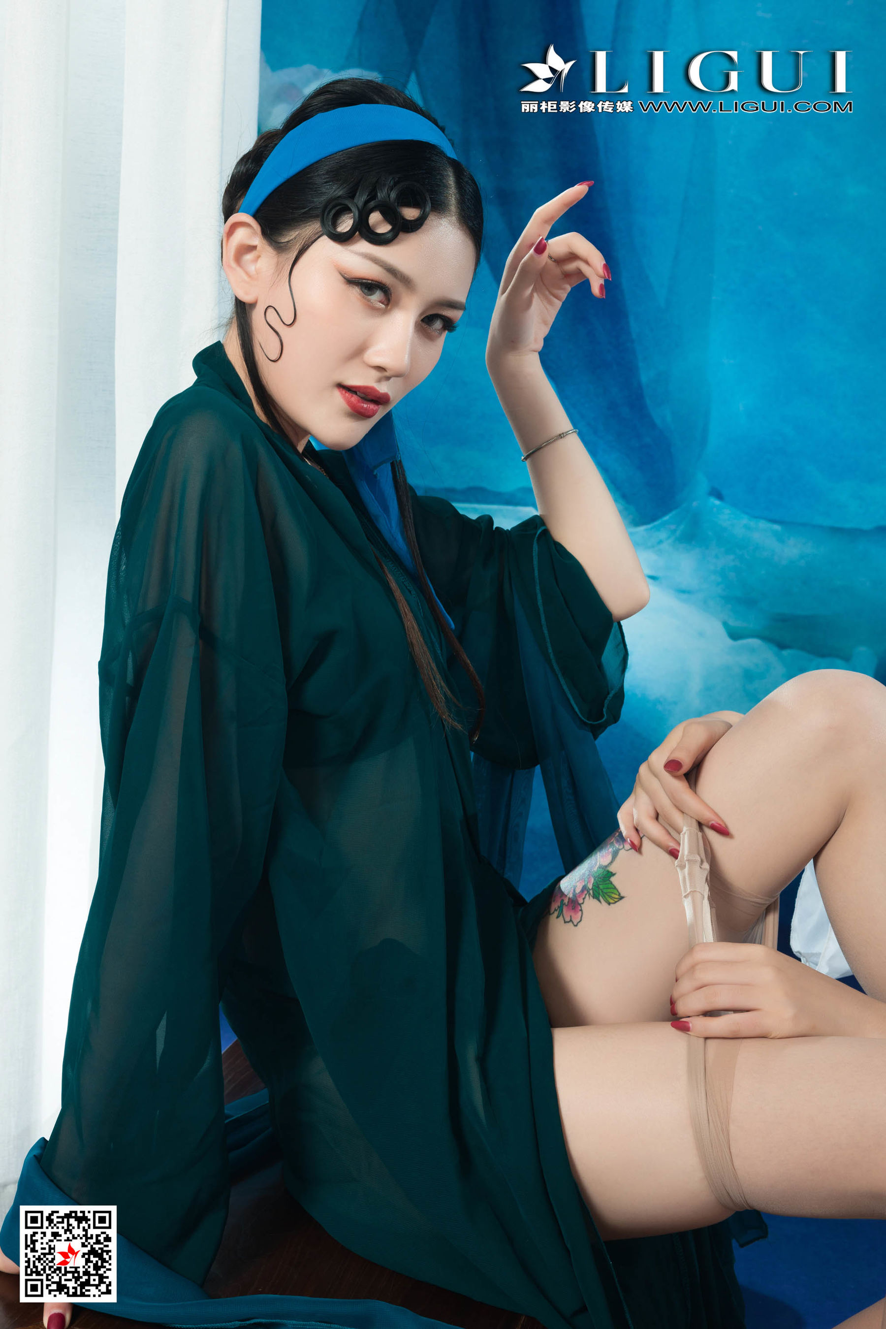 [丽柜Ligui] 网络丽人 Model 甜甜&雪糕