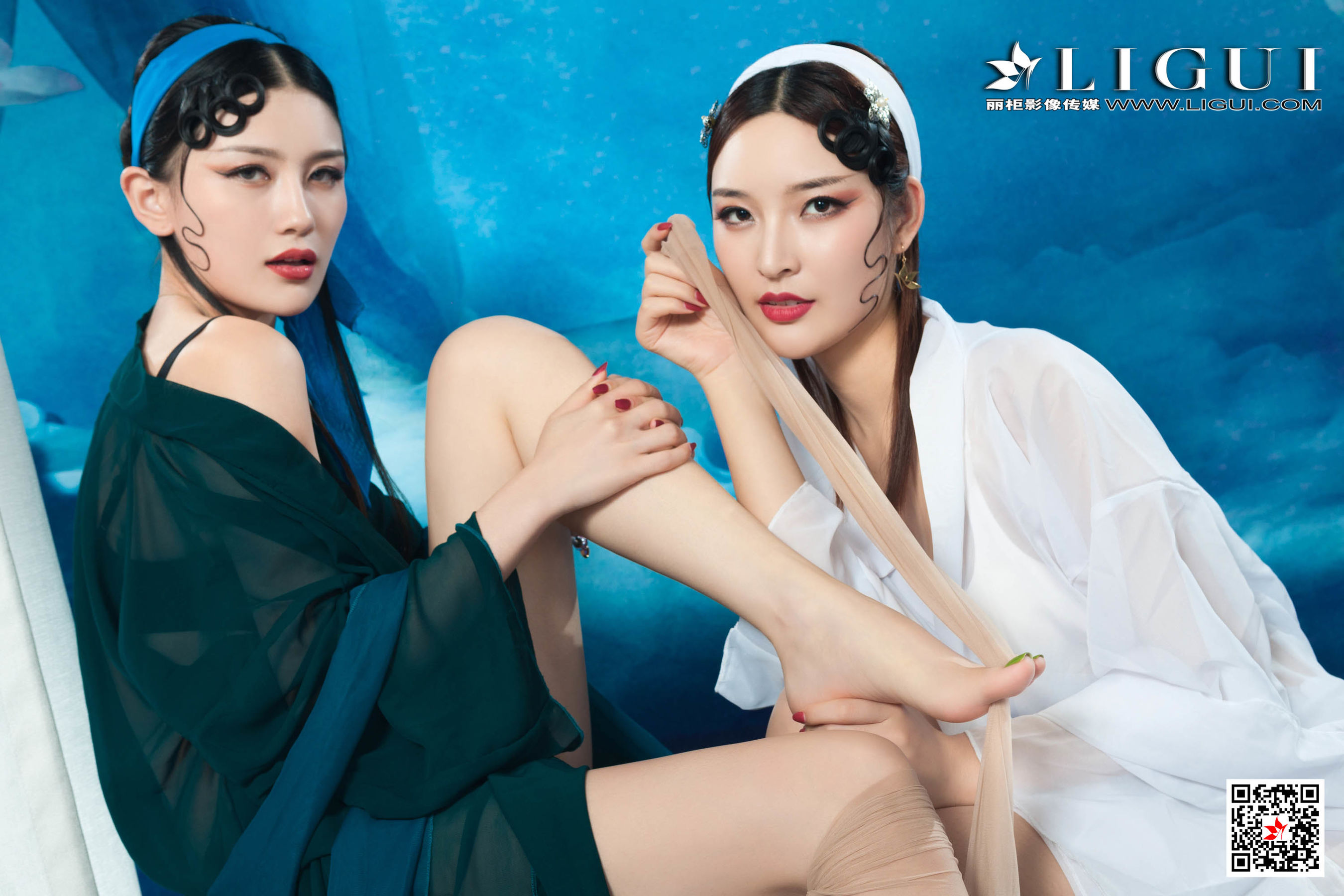 [丽柜Ligui] 网络丽人 Model 甜甜&雪糕