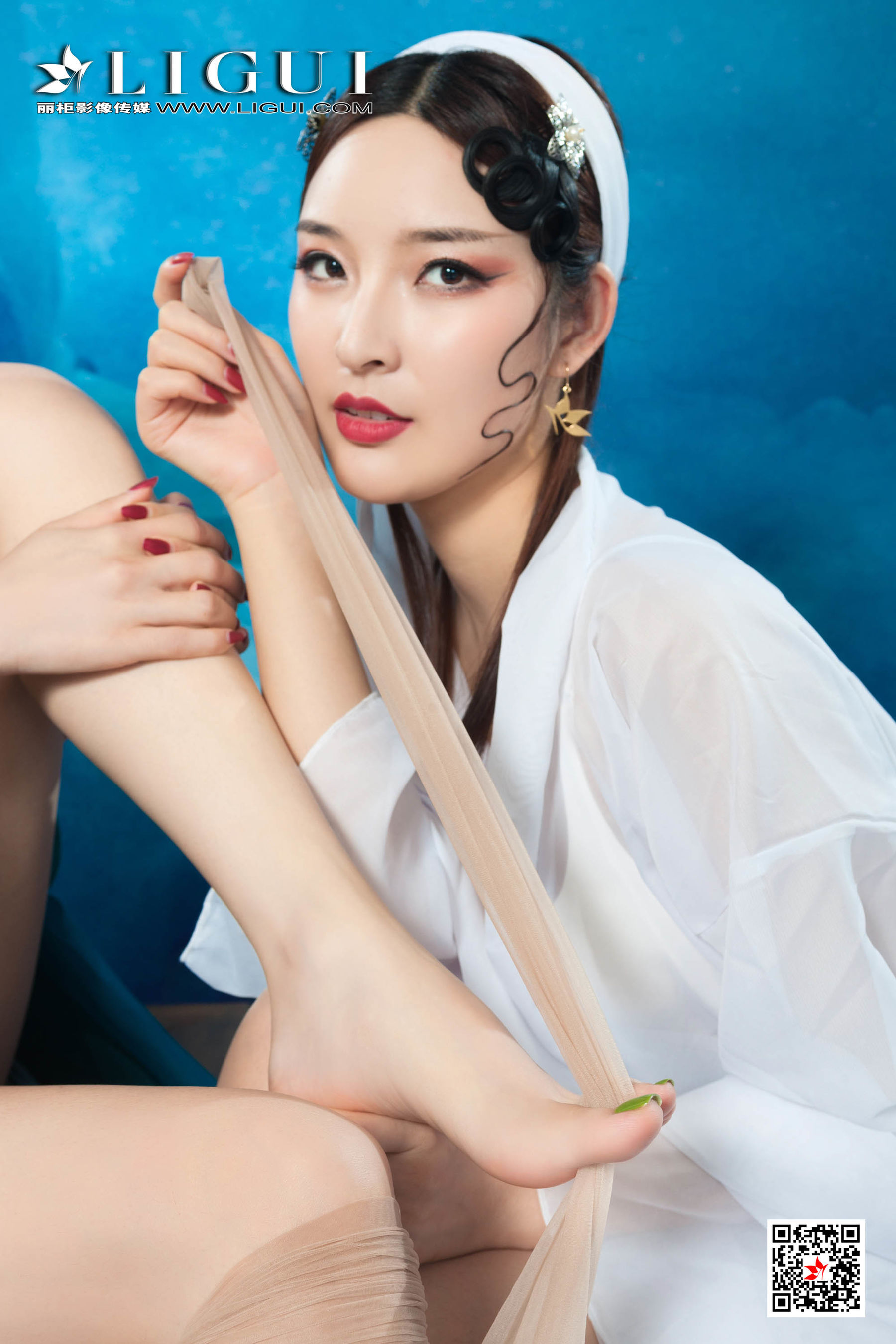 [丽柜Ligui] 网络丽人 Model 甜甜&雪糕