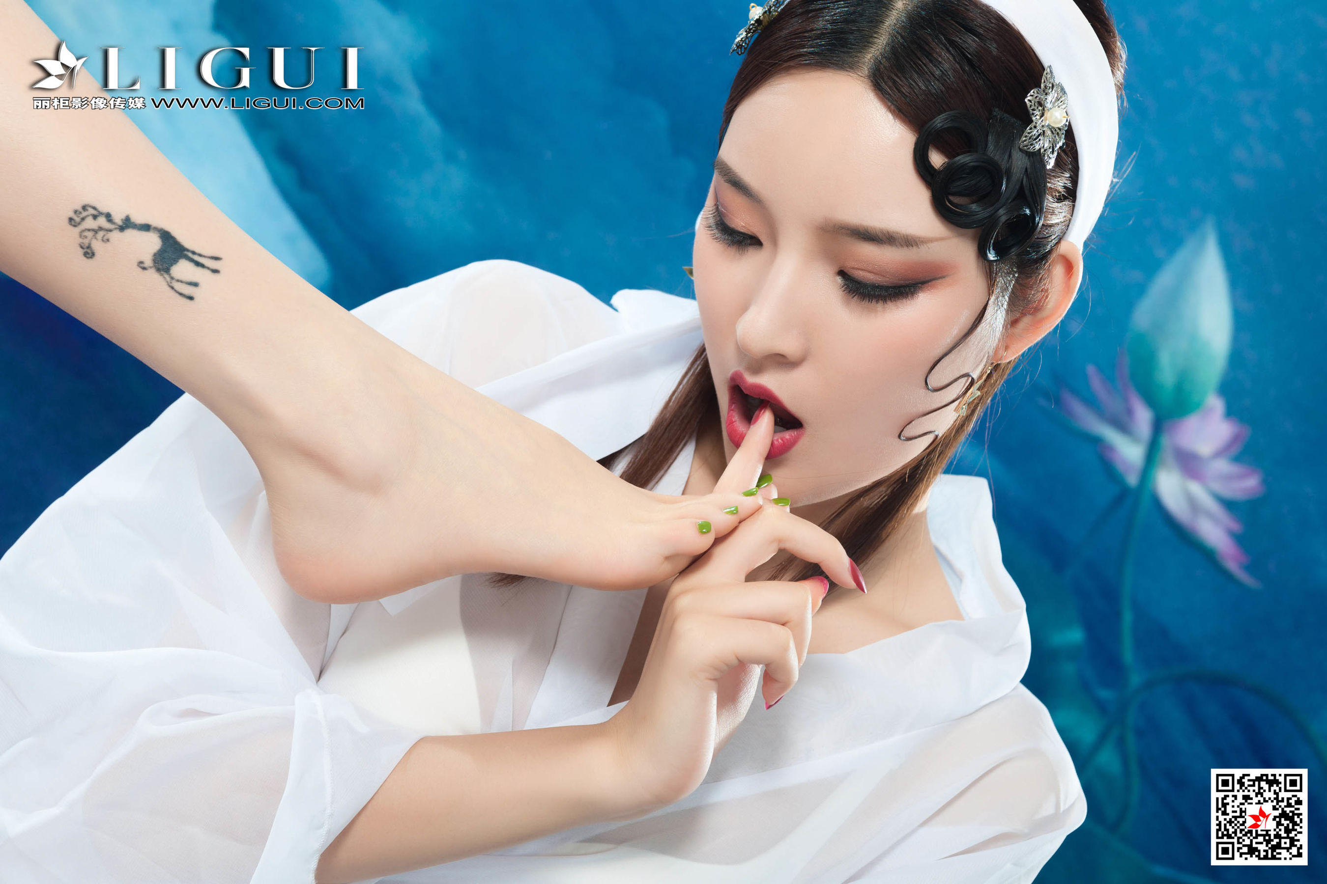 [丽柜Ligui] 网络丽人 Model 甜甜&雪糕