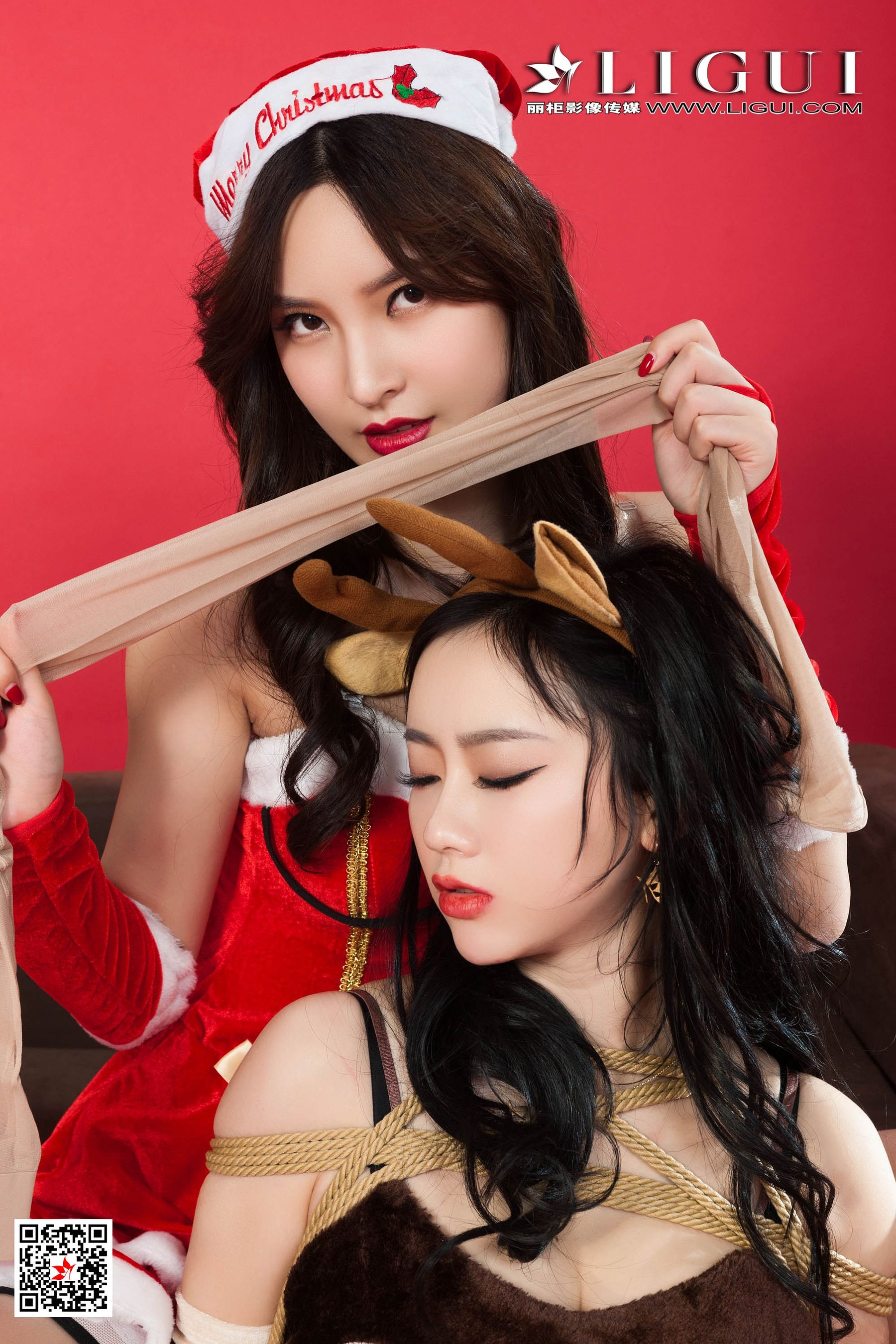 [丽柜Ligui] 网络丽人 Model 雪糕&然然