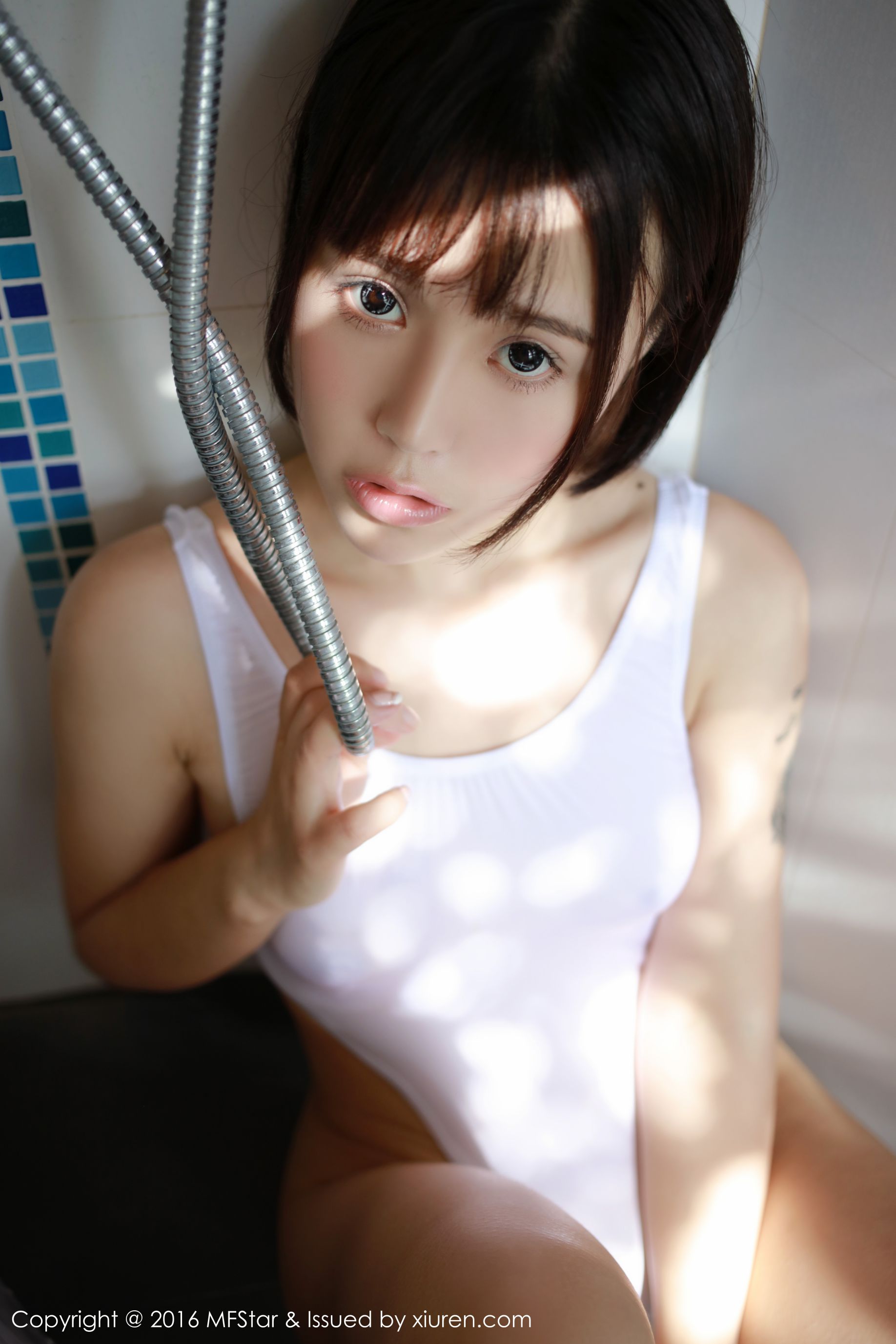 Evelyn艾莉《苏梅旅拍》性感内衣+湿身死库水系列 [模范学院MFStar] Vol.040