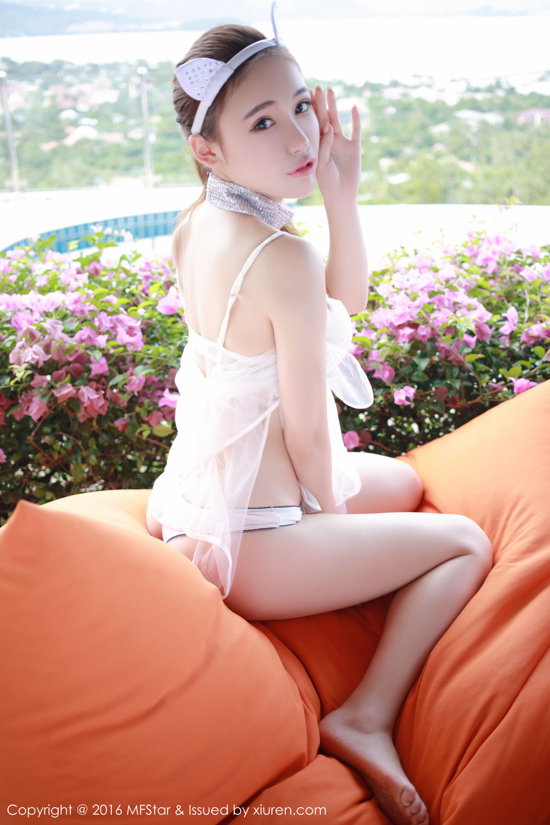 熊吖BOBO《苏梅旅拍》猫耳+比基尼 [模范学院MFStar] Vol.044