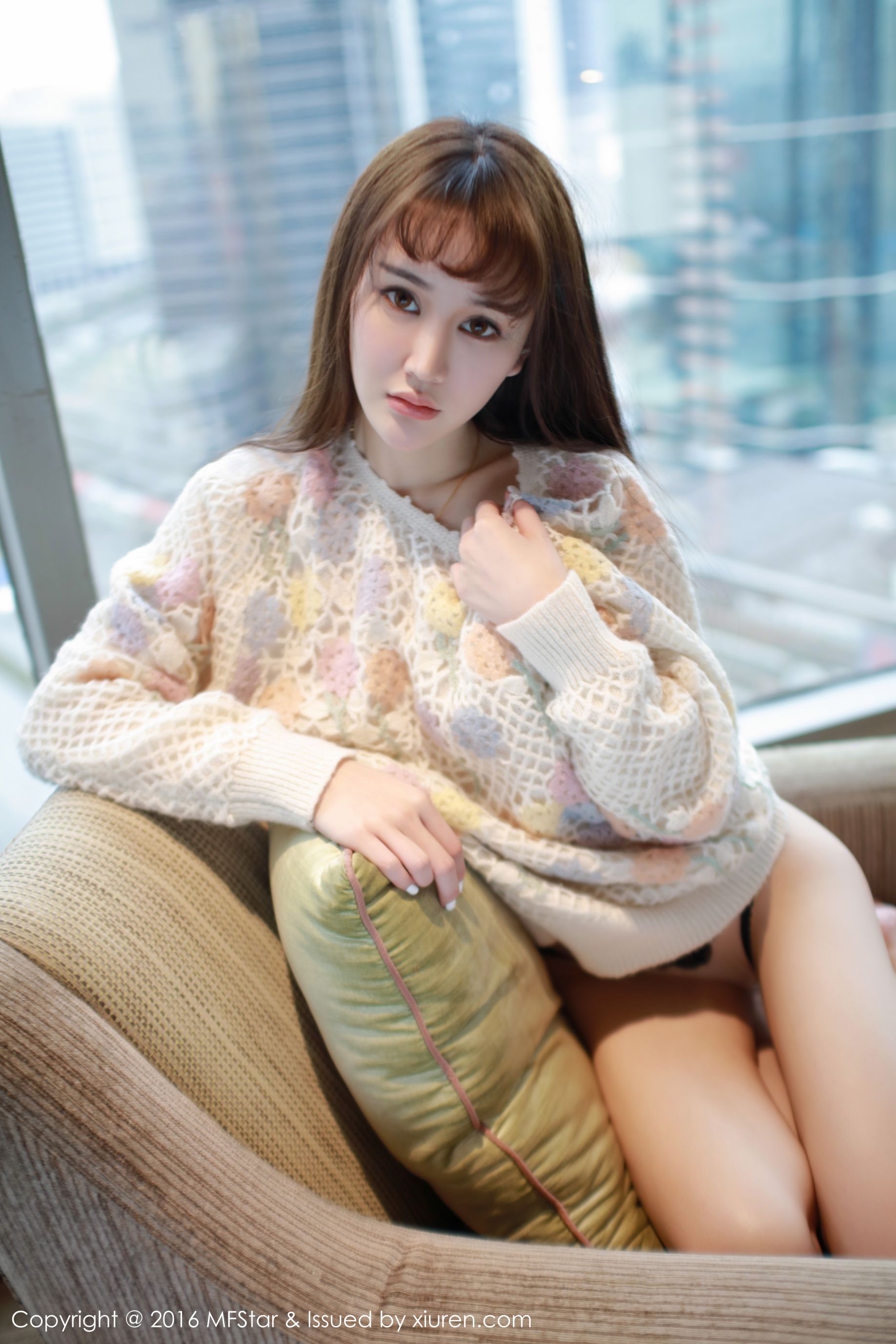 Cheryl青树《死库水+性感针织衫》 [模范学院MFStar] Vol.045