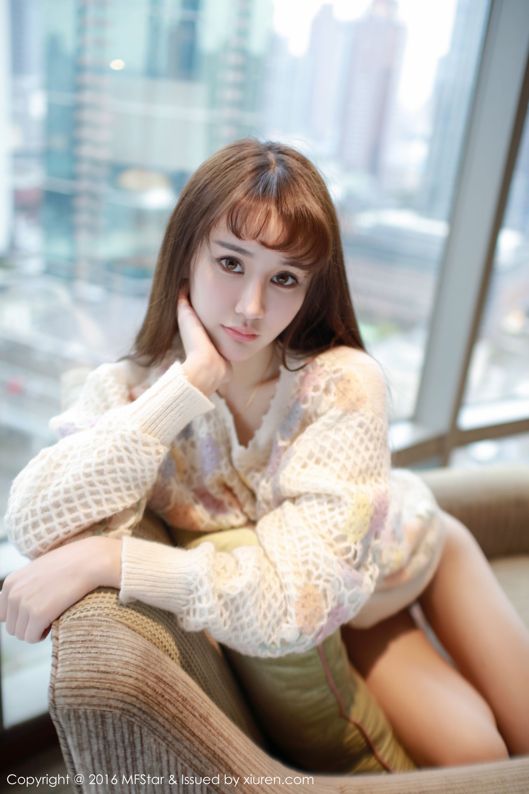 Cheryl青树《死库水+性感针织衫》 [模范学院MFStar] Vol.045