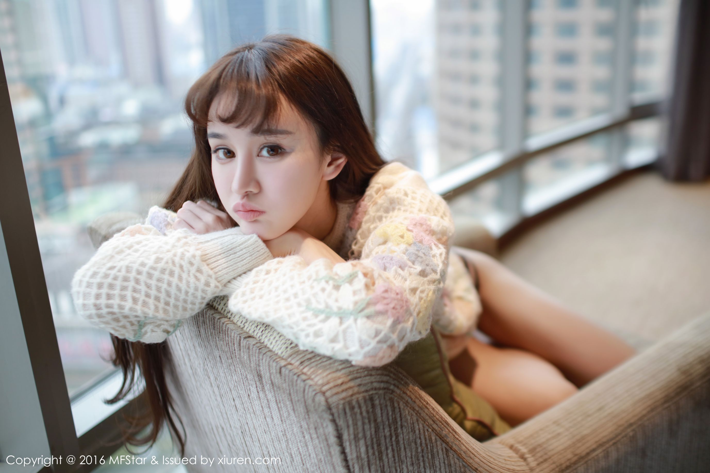 Cheryl青树《死库水+性感针织衫》 [模范学院MFStar] Vol.045
