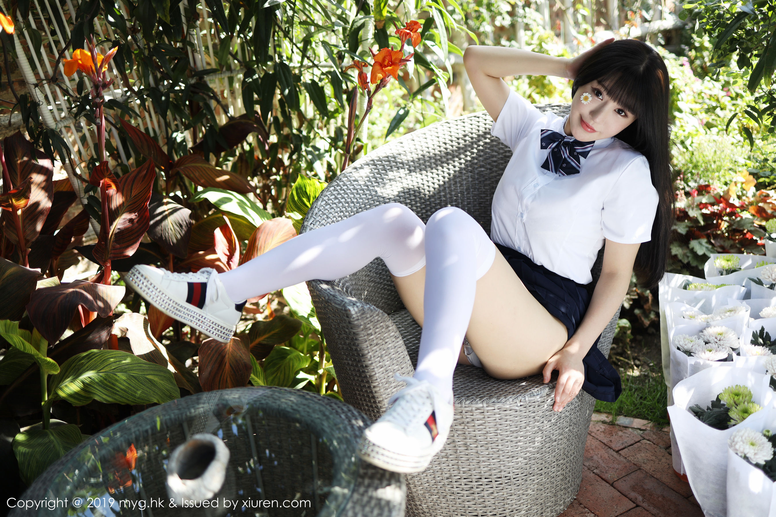 [美媛馆MyGirl] Vol.394 Flower朱可儿