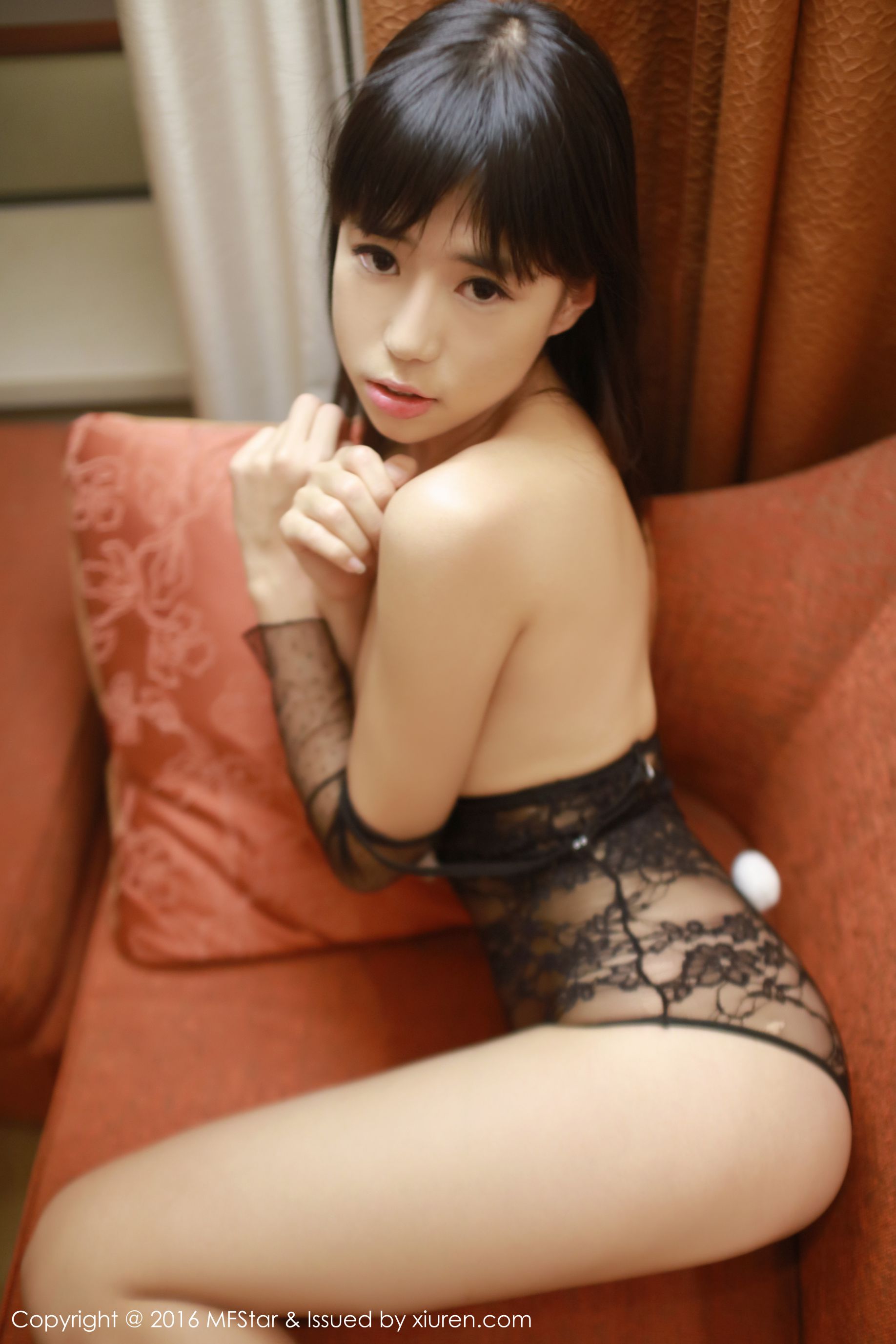 Ellie艾栗栗《透视蕾丝内衣、SM装》 [模范学院MFStar] Vol.058