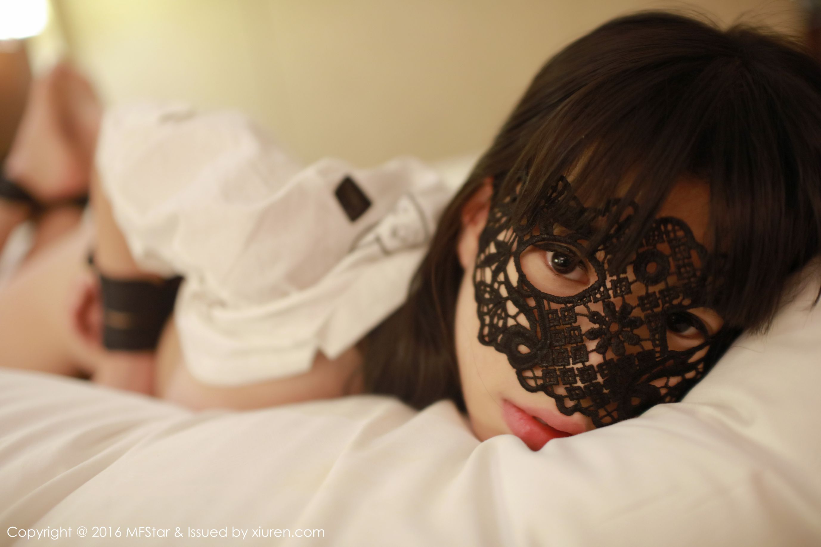 Ellie艾栗栗《透视蕾丝内衣、SM装》 [模范学院MFStar] Vol.058