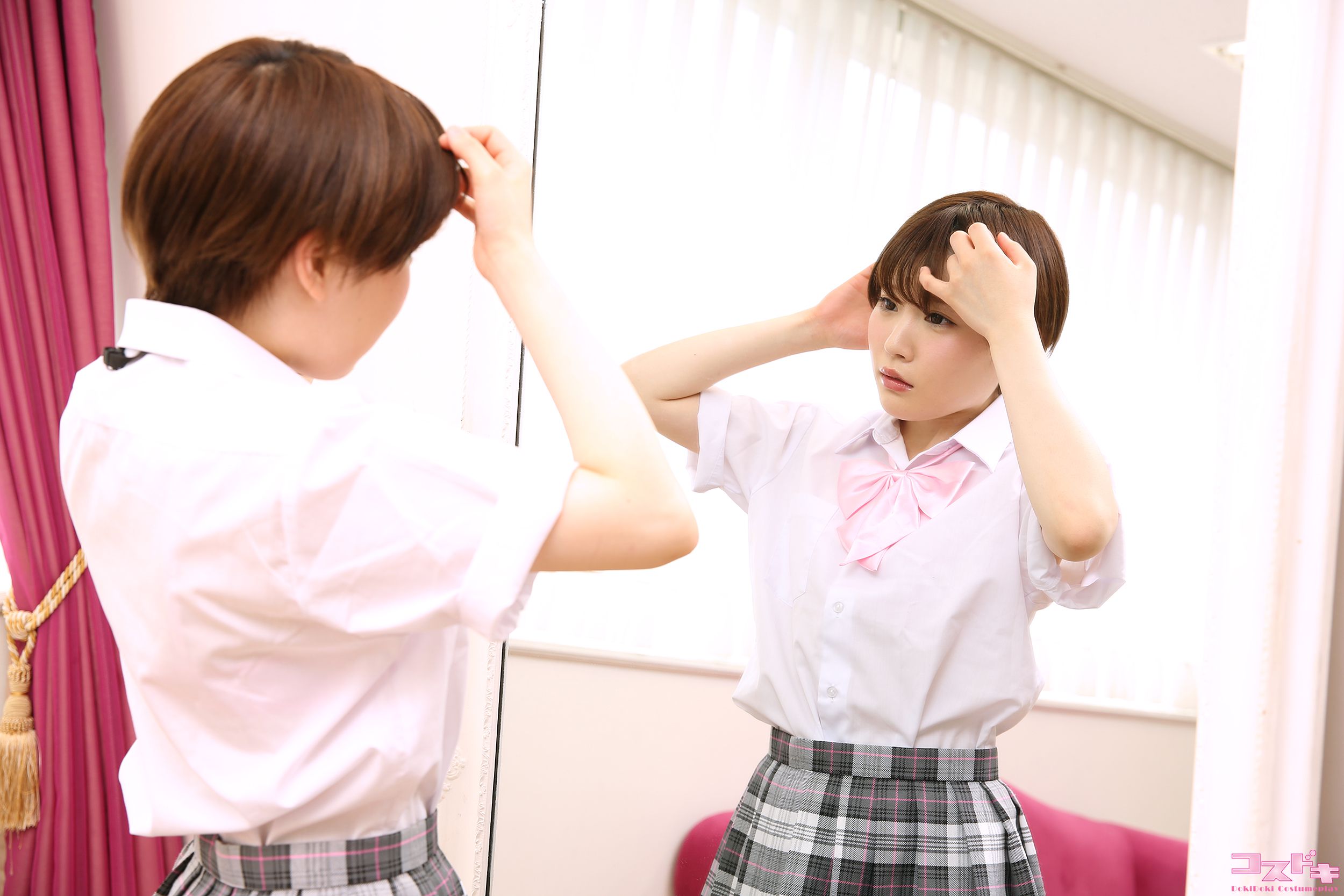 [Cosdoki] Arisa Koume 小梅ありさ koumearisa_pic_seifuku1