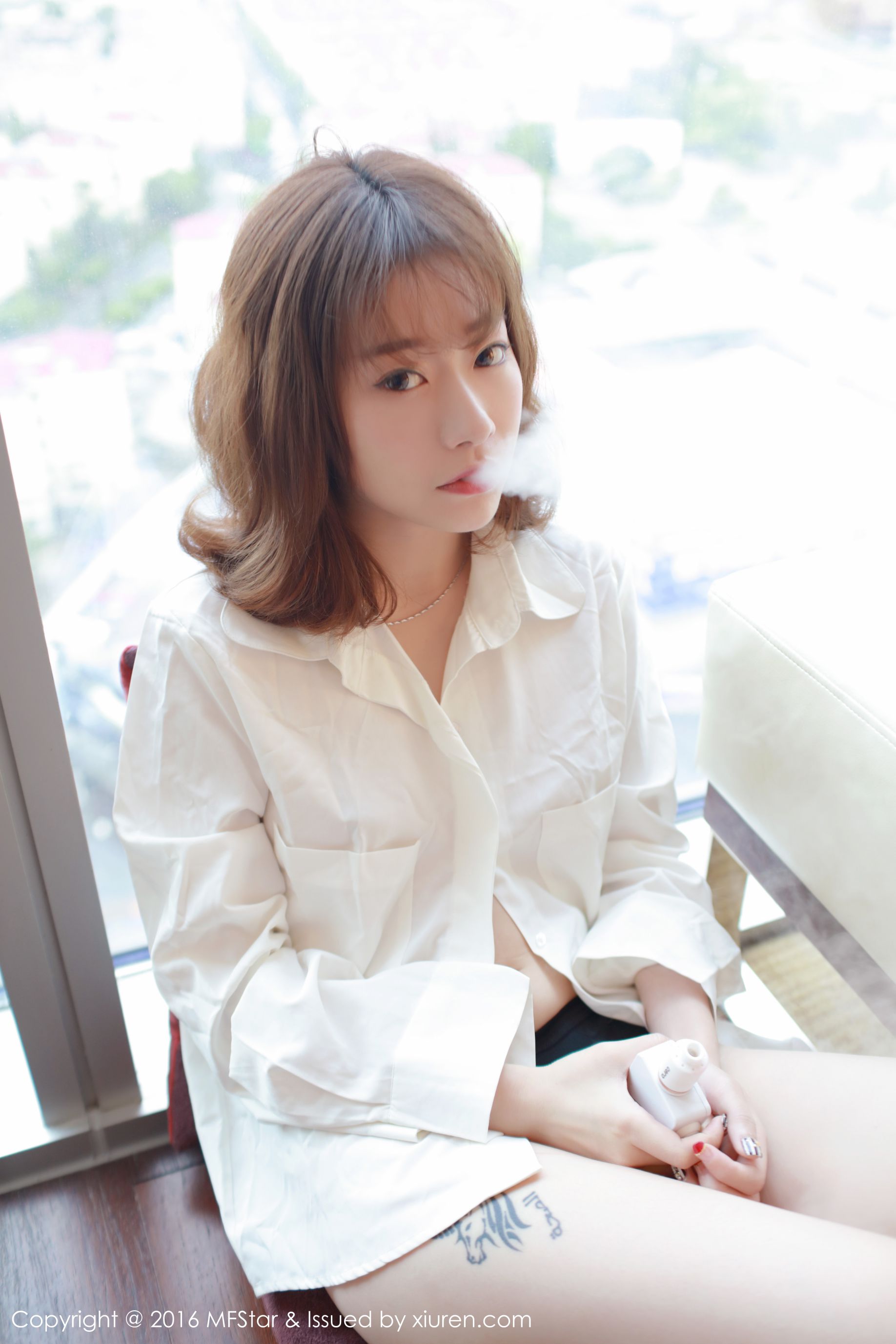 陈思雨Mango《诱人的丰胸与修长美腿》 [模范学院MFStar] Vol.066