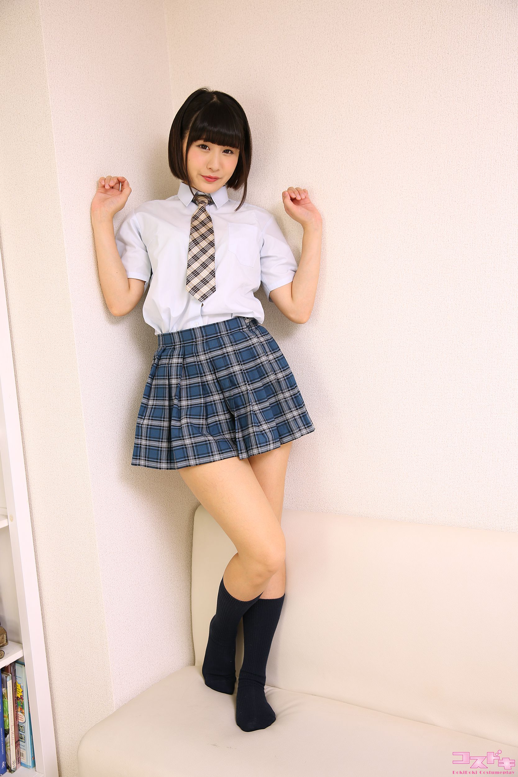[Cosdoki] Kou Asumi 明海こう asumikou_pic_seifuku1