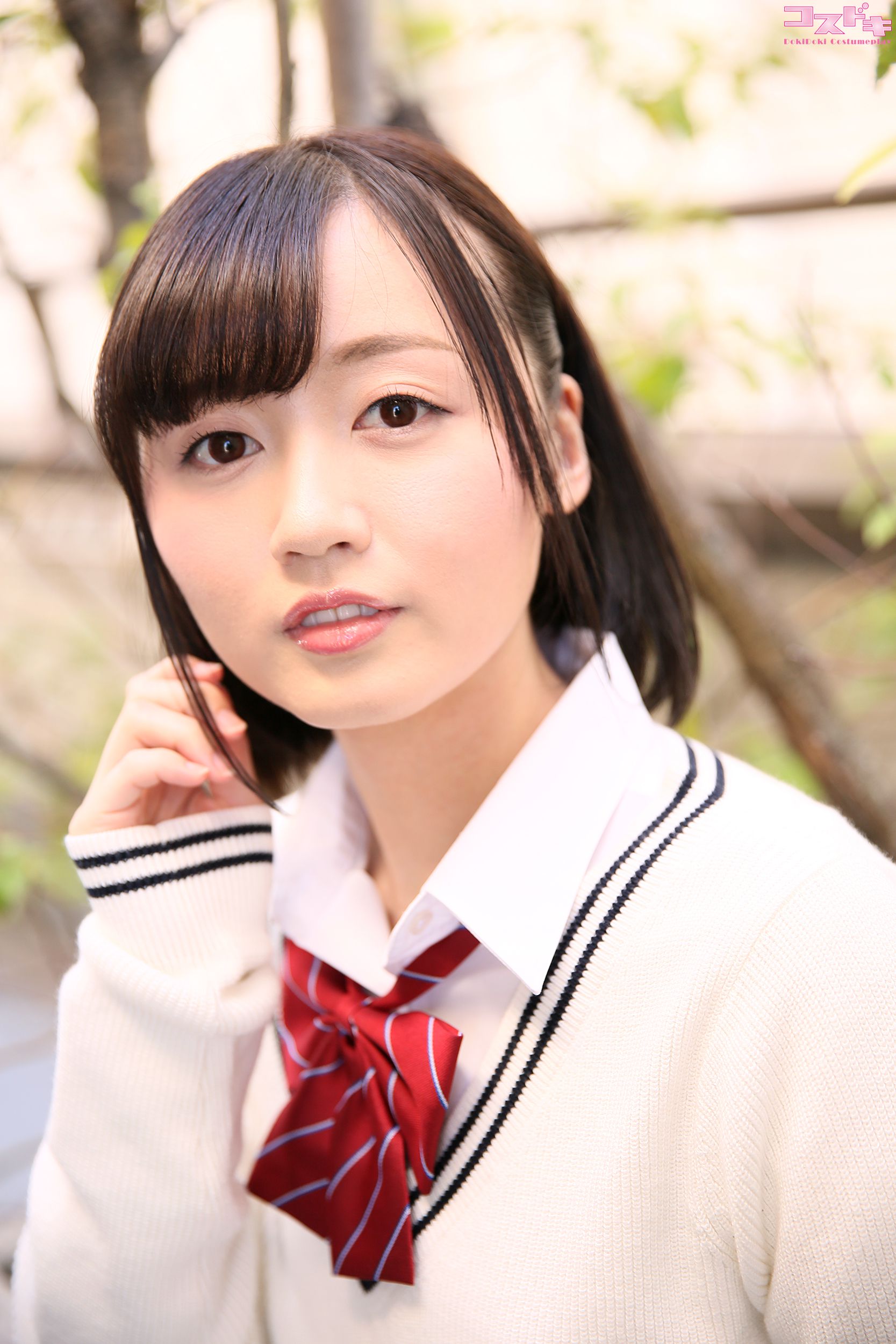 [Cosdoki] Momoi Sakura 桃井さくら momoisakura_pic_seifuku1