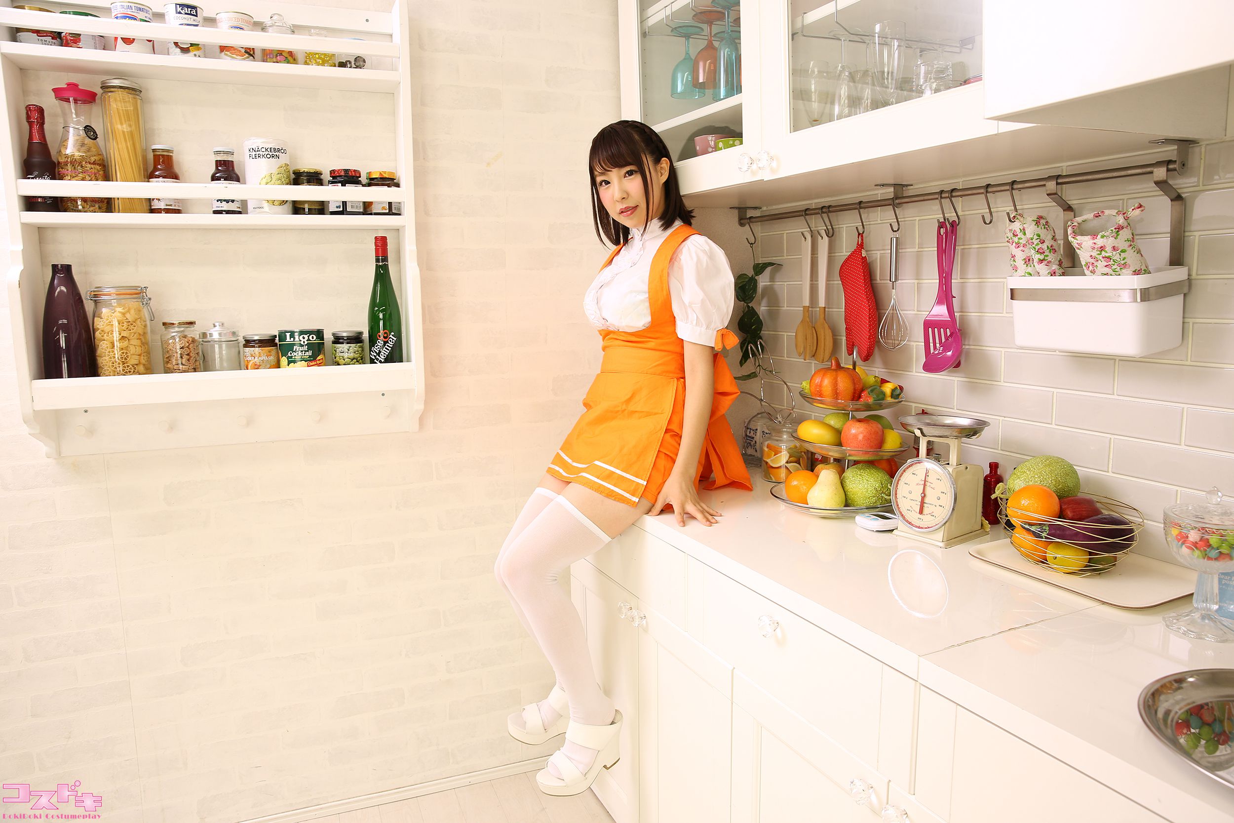 [Cosdoki] Mori Harura 森はるら moriharura_pic_maid1