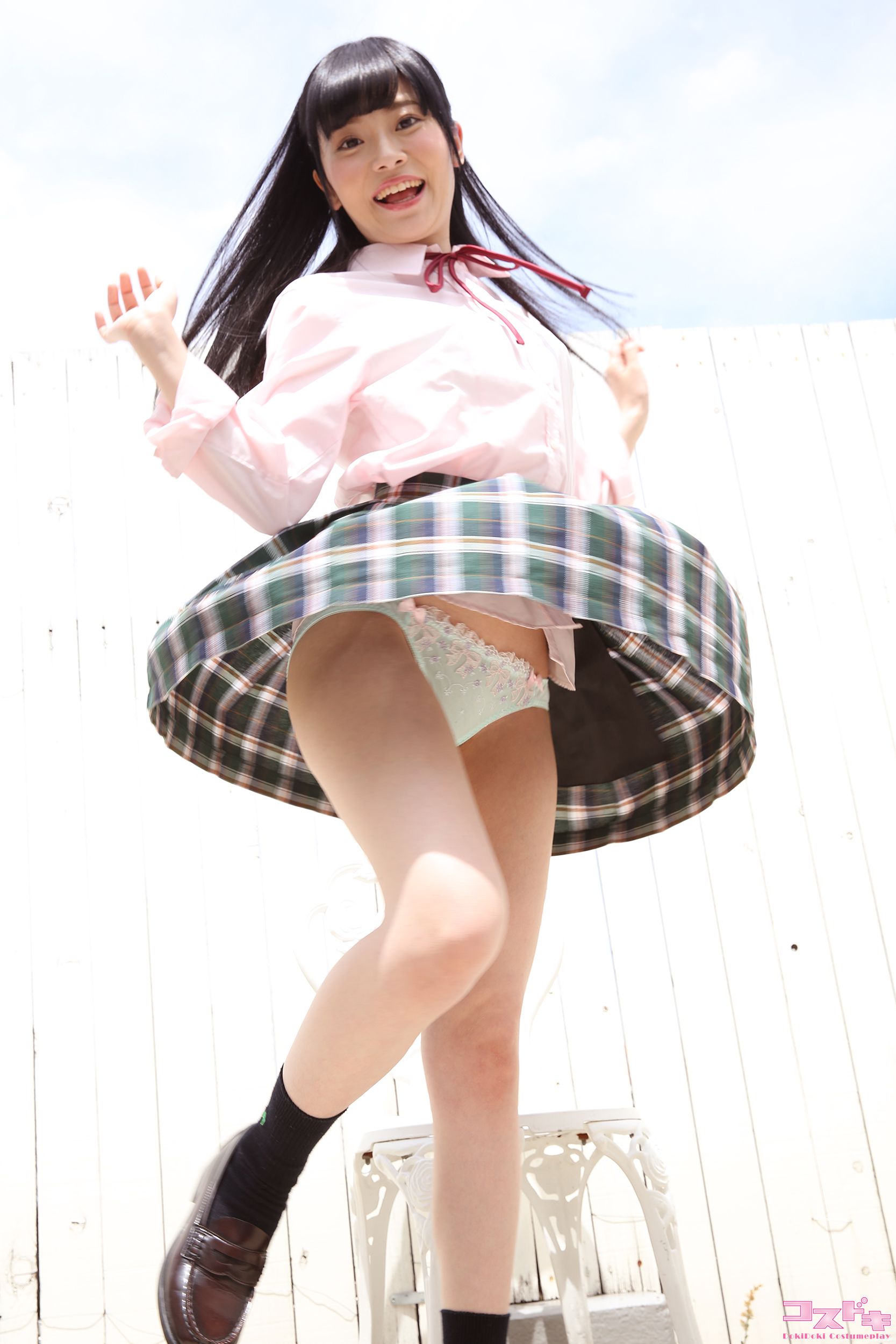 [Cosdoki] Tae Kurumi 胡桃たえ kurumitae_pic_seifuku1+2