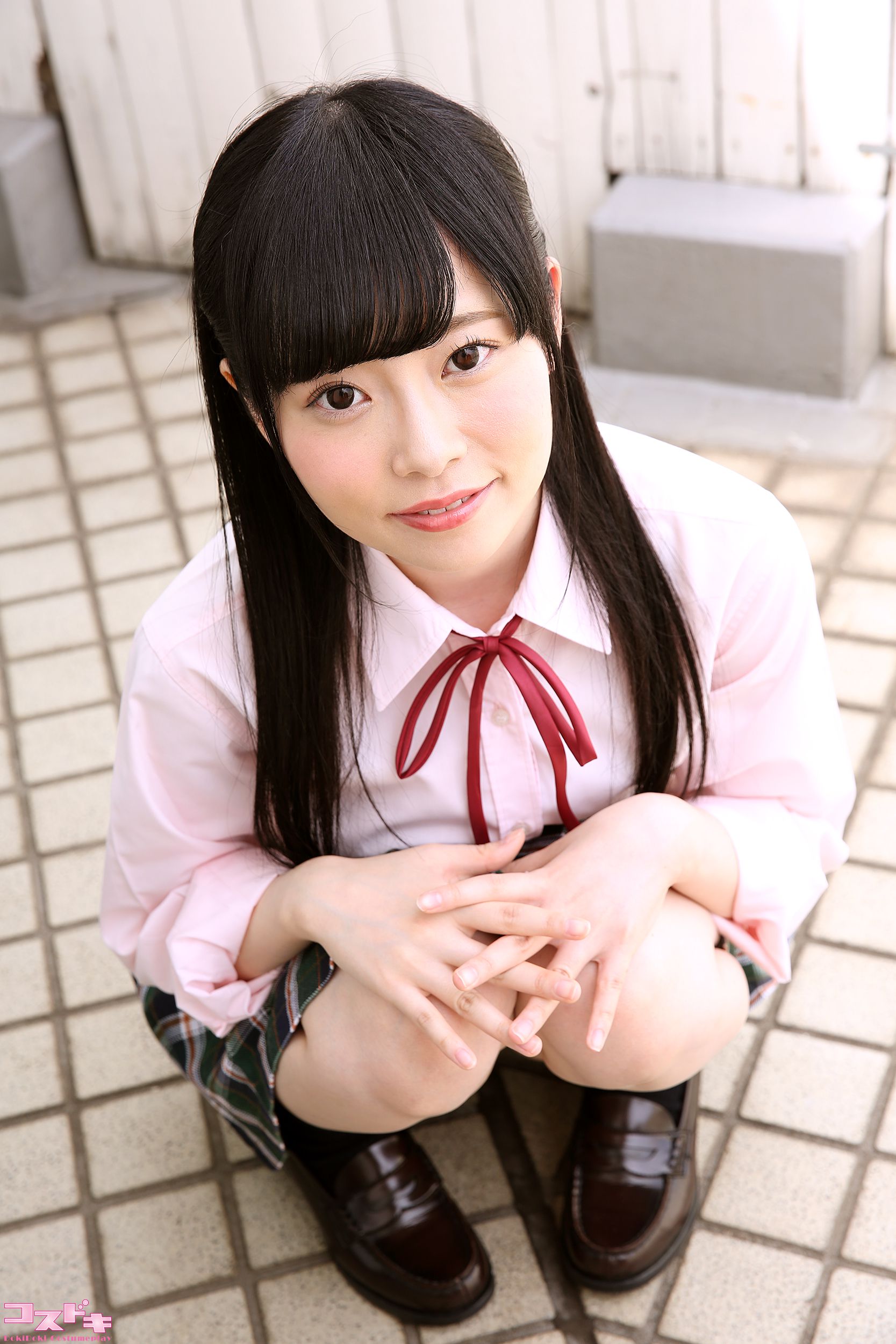 [Cosdoki] Tae Kurumi 胡桃たえ kurumitae_pic_seifuku1+2
