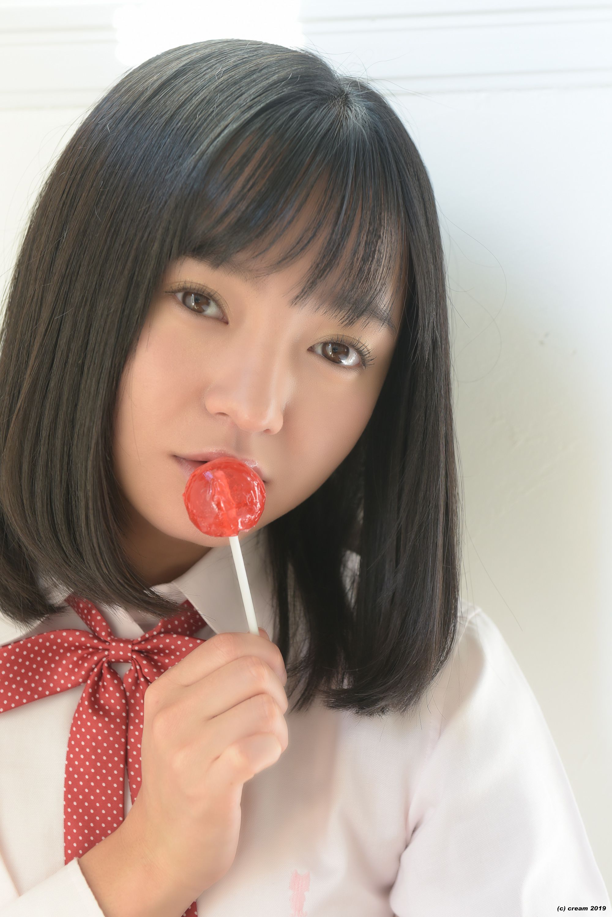 [LOVEPOP] Ayana Nishinaga 西永彩奈 Ayana Stripes - (Cream) - PPV