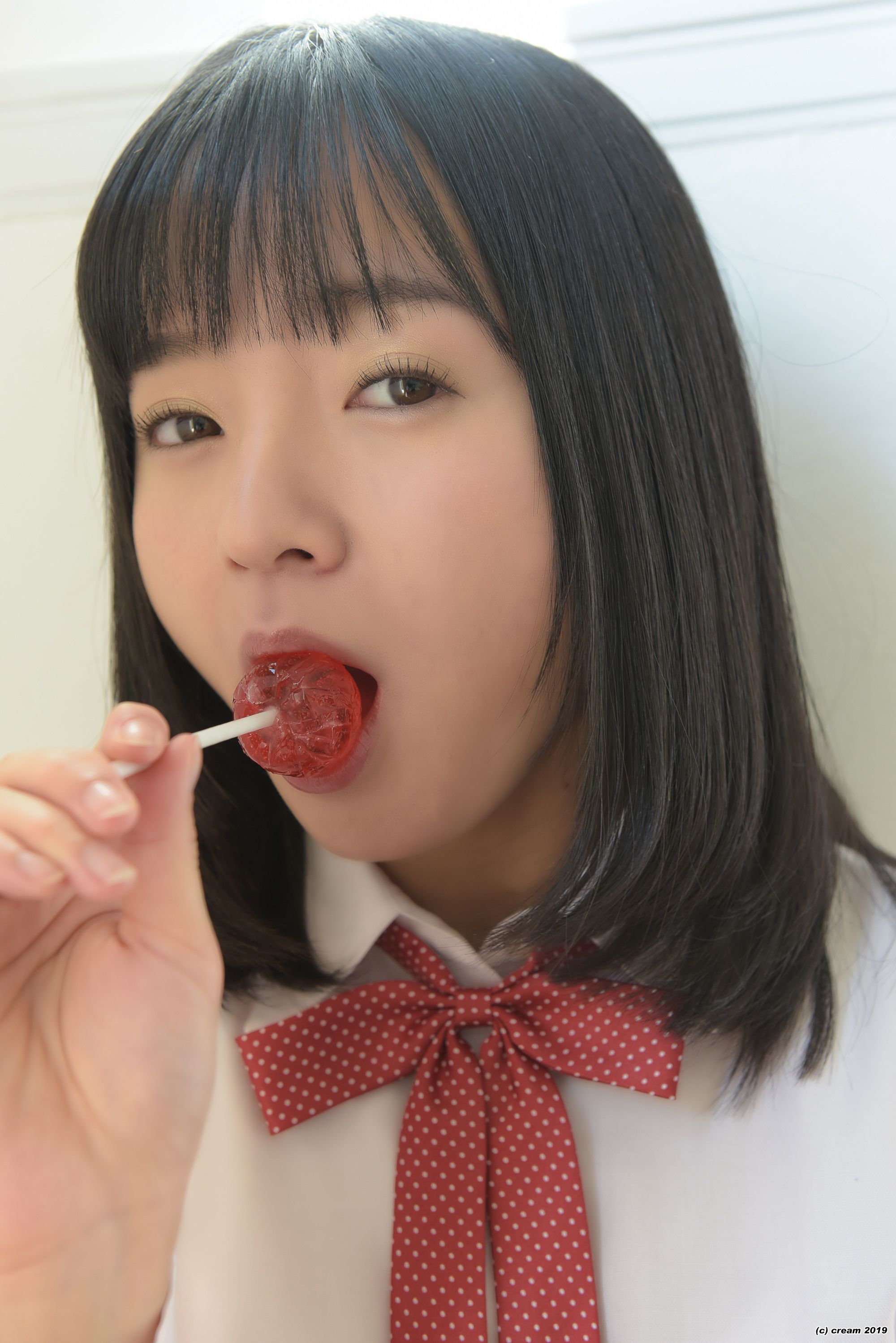 [LOVEPOP] Ayana Nishinaga 西永彩奈 Ayana Stripes - (Cream) - PPV
