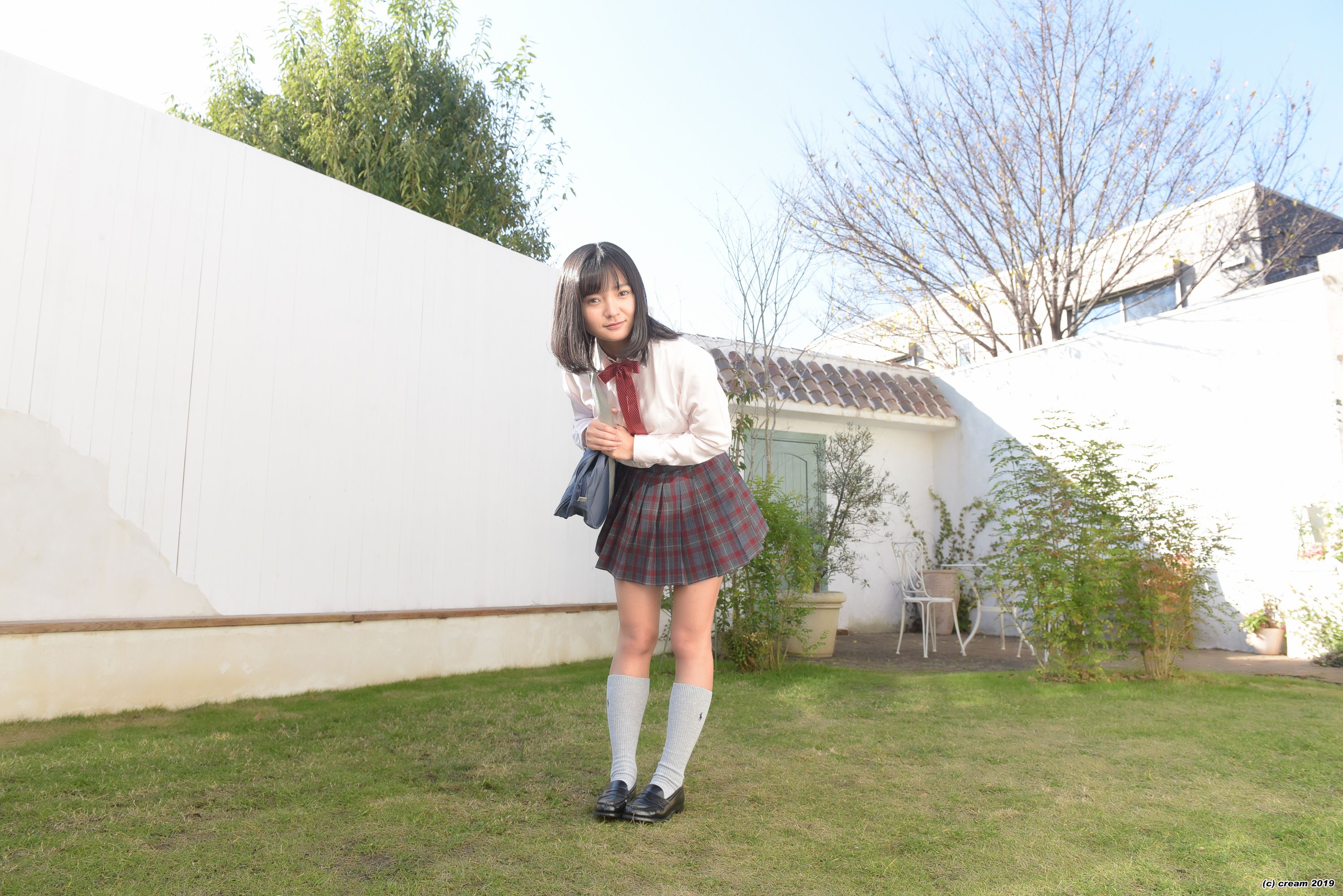 [LOVEPOP] Ayana Nishinaga 西永彩奈 Ayana Stripes - (Cream) - PPV