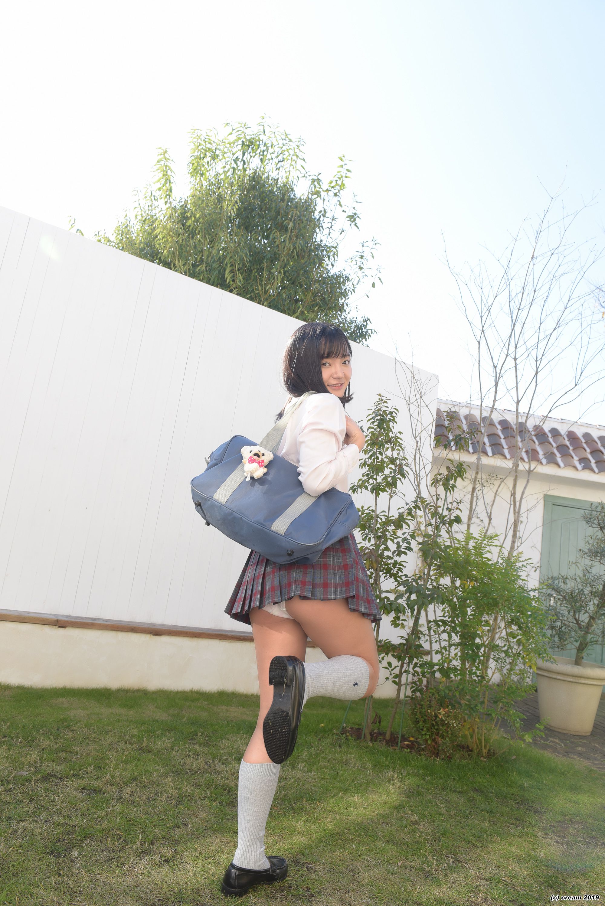 [LOVEPOP] Ayana Nishinaga 西永彩奈 Ayana Stripes - (Cream) - PPV