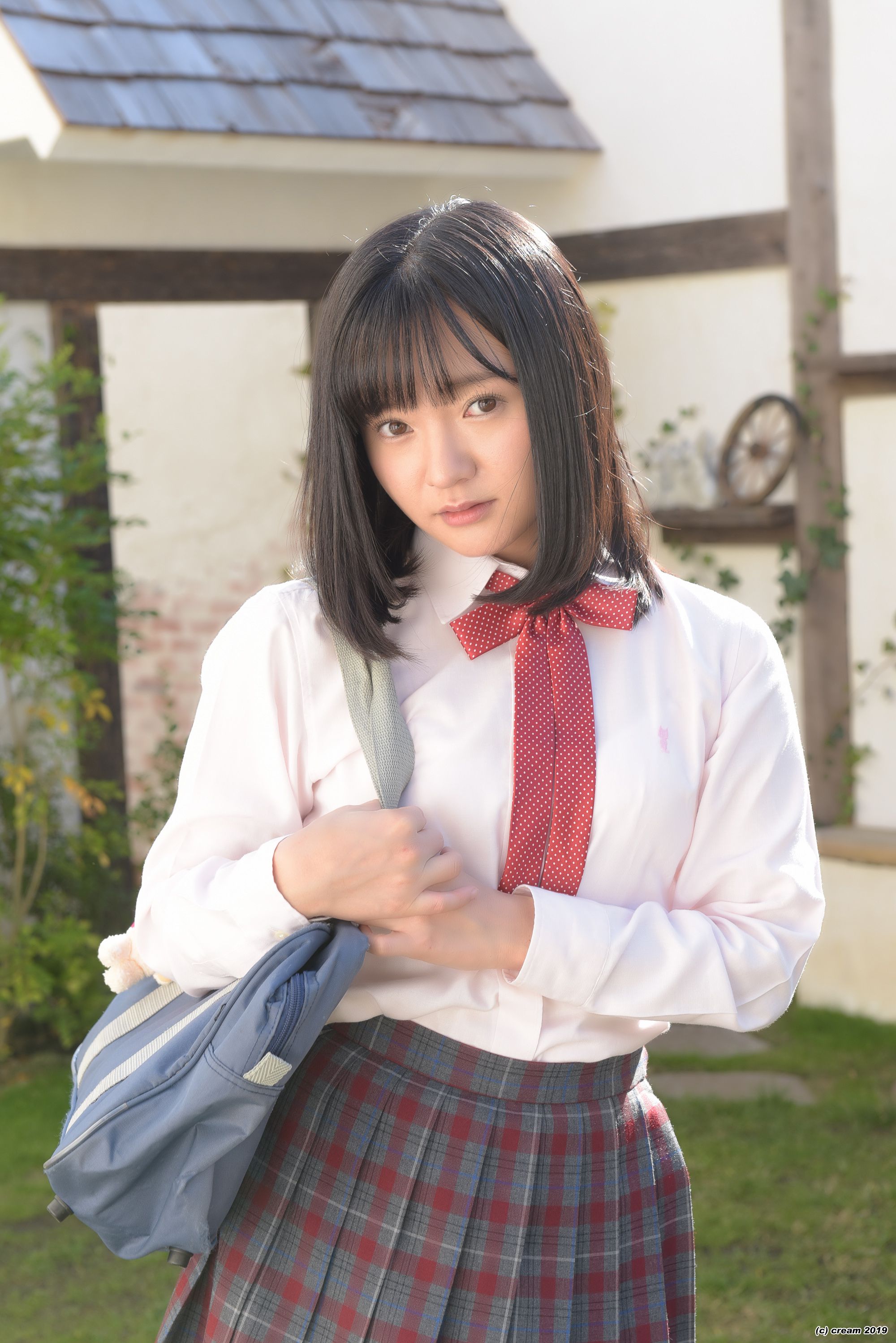 [LOVEPOP] Ayana Nishinaga 西永彩奈 Ayana Stripes - (Cream) - PPV