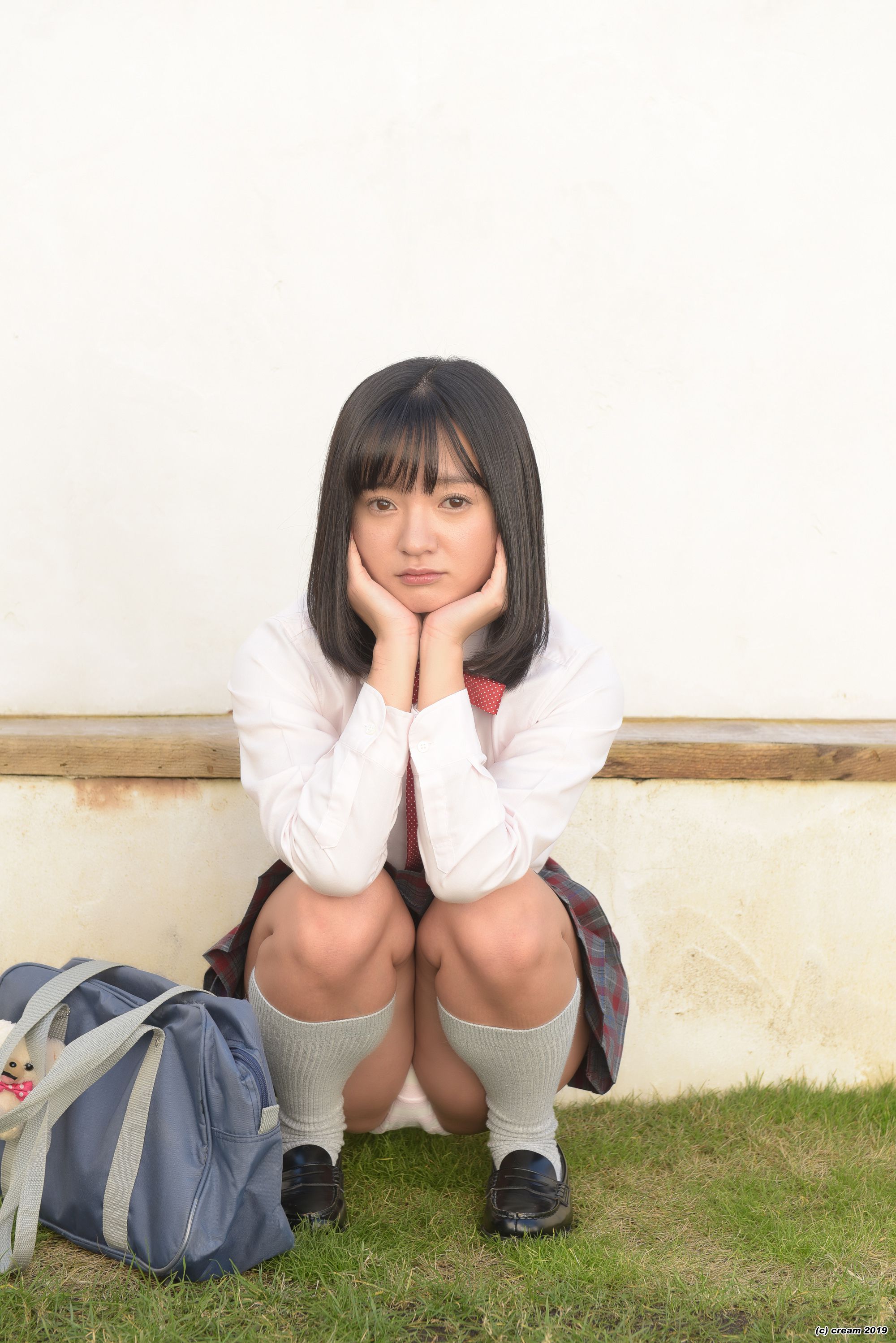 [LOVEPOP] Ayana Nishinaga 西永彩奈 Ayana Stripes - (Cream) - PPV