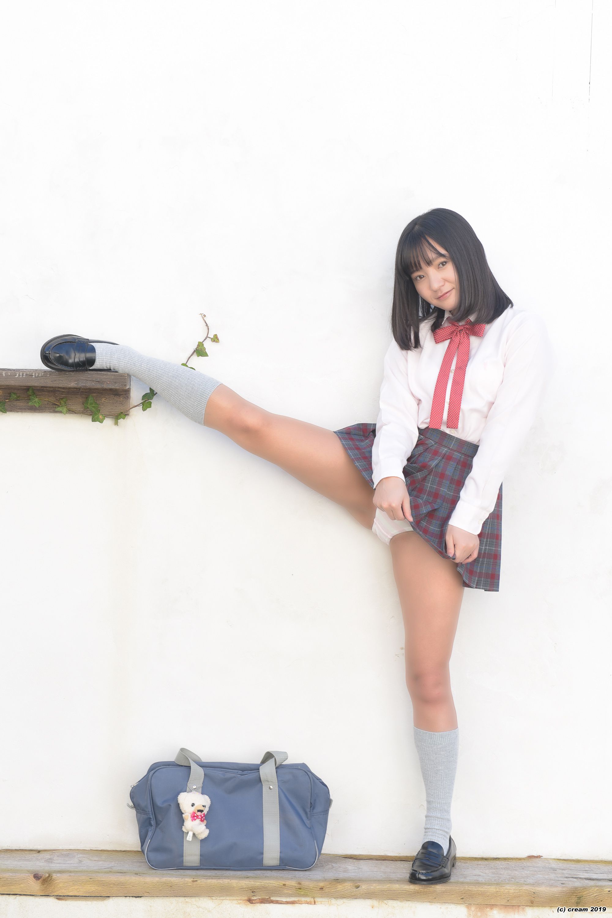 [LOVEPOP] Ayana Nishinaga 西永彩奈 Ayana Stripes - (Cream) - PPV