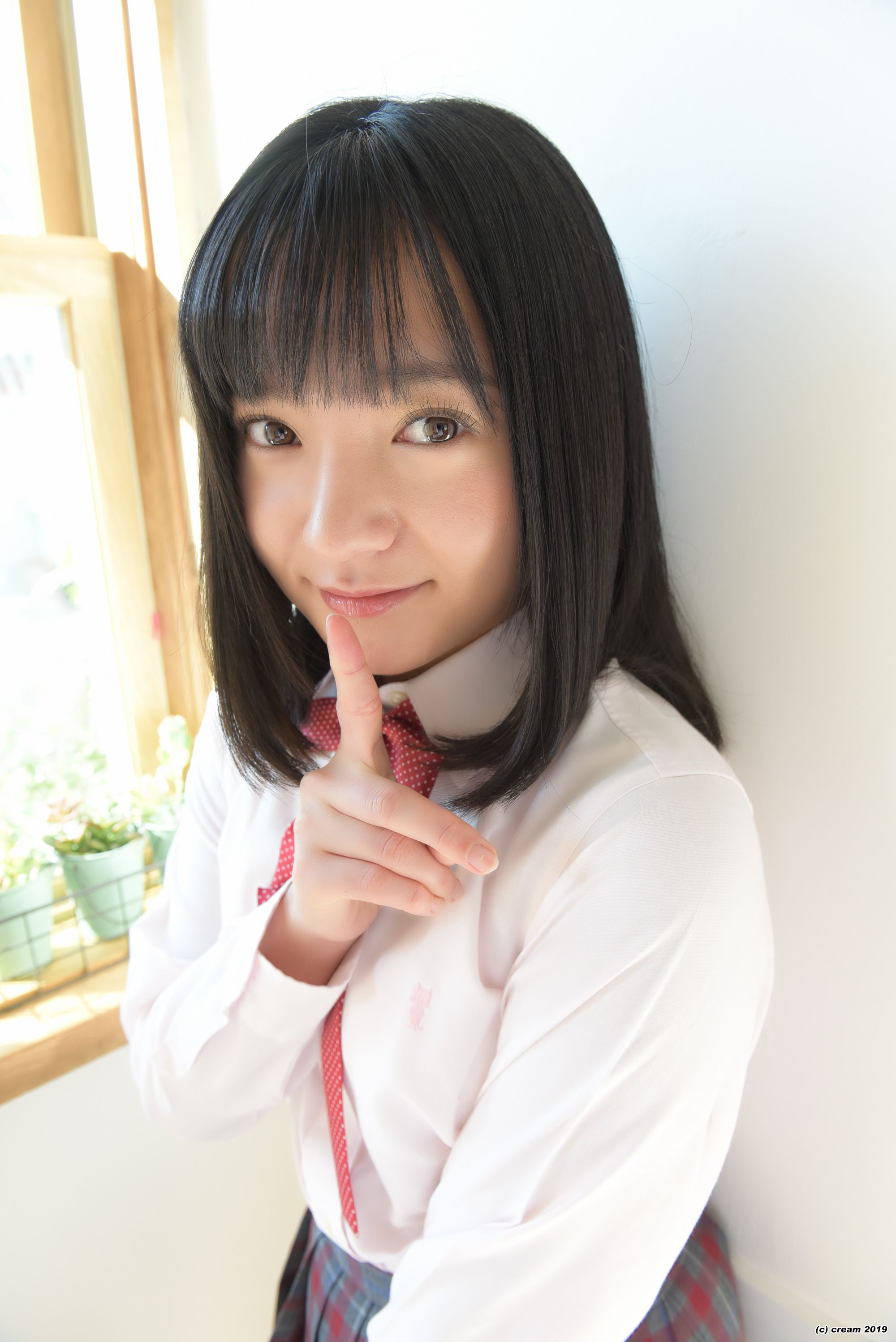 [LOVEPOP] Ayana Nishinaga 西永彩奈 Ayana Stripes - (Cream) - PPV