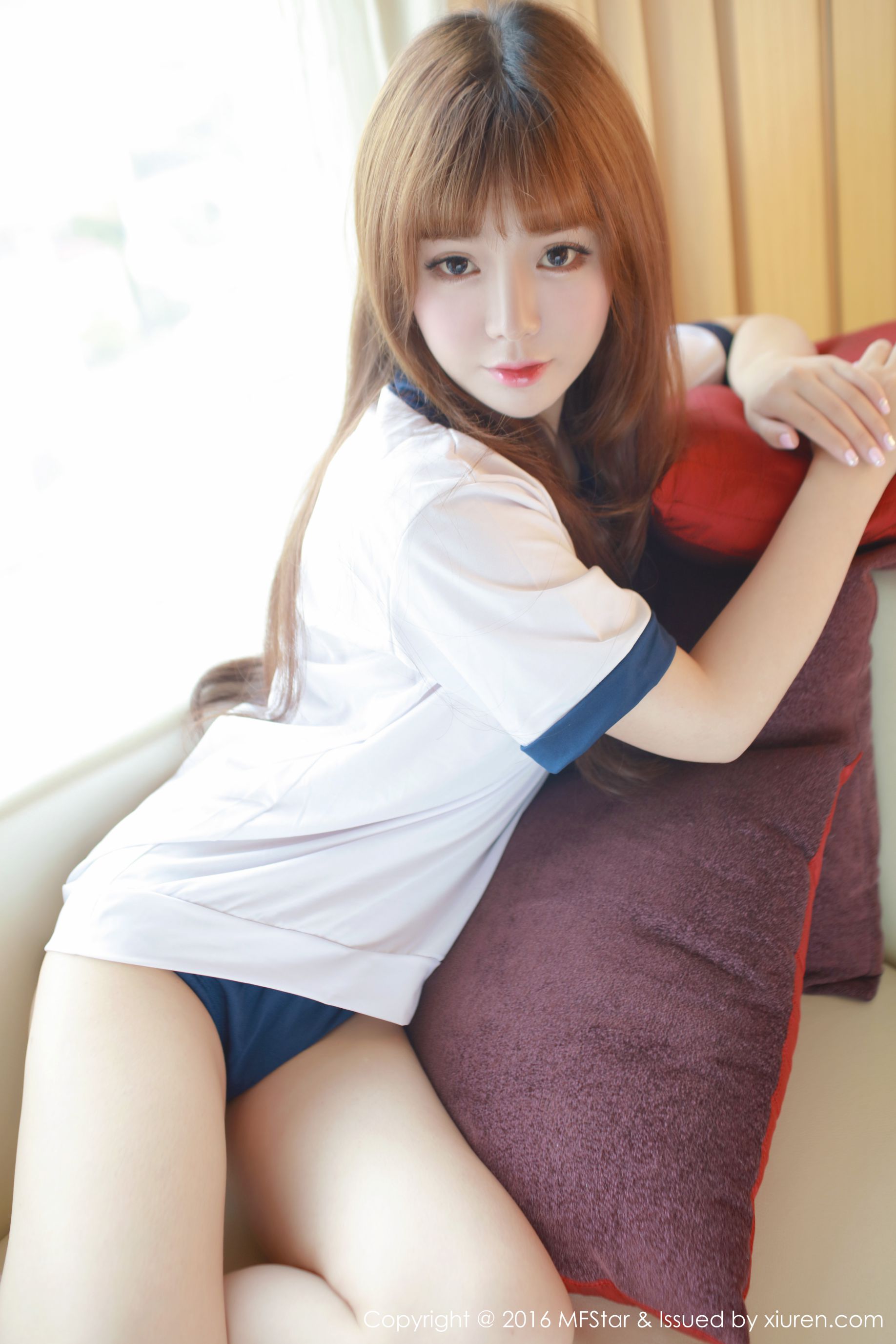 粉芭比VV《晶莹剔透的瓷娃娃》 [模范学院MFStar] Vol.079