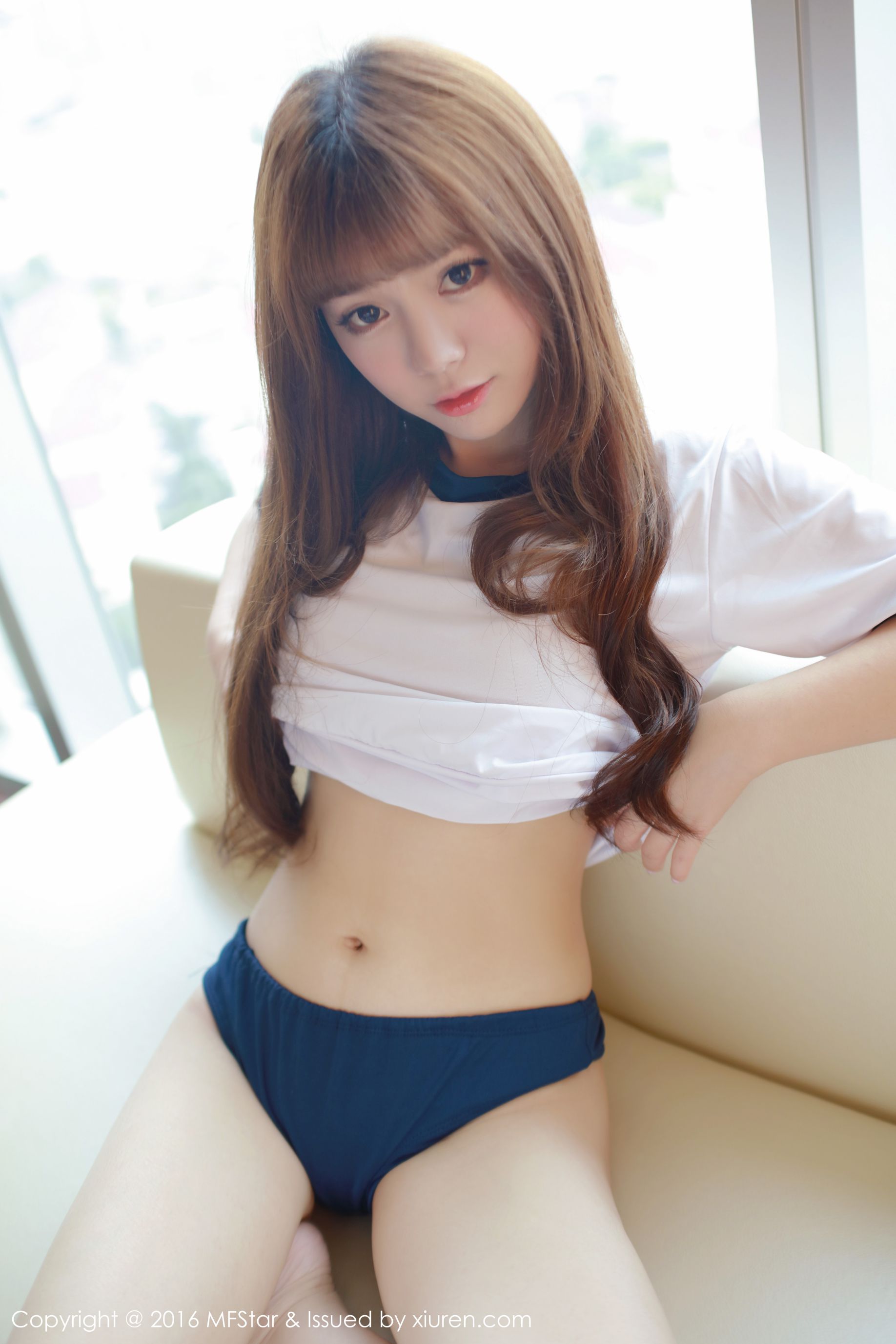 粉芭比VV《晶莹剔透的瓷娃娃》 [模范学院MFStar] Vol.079