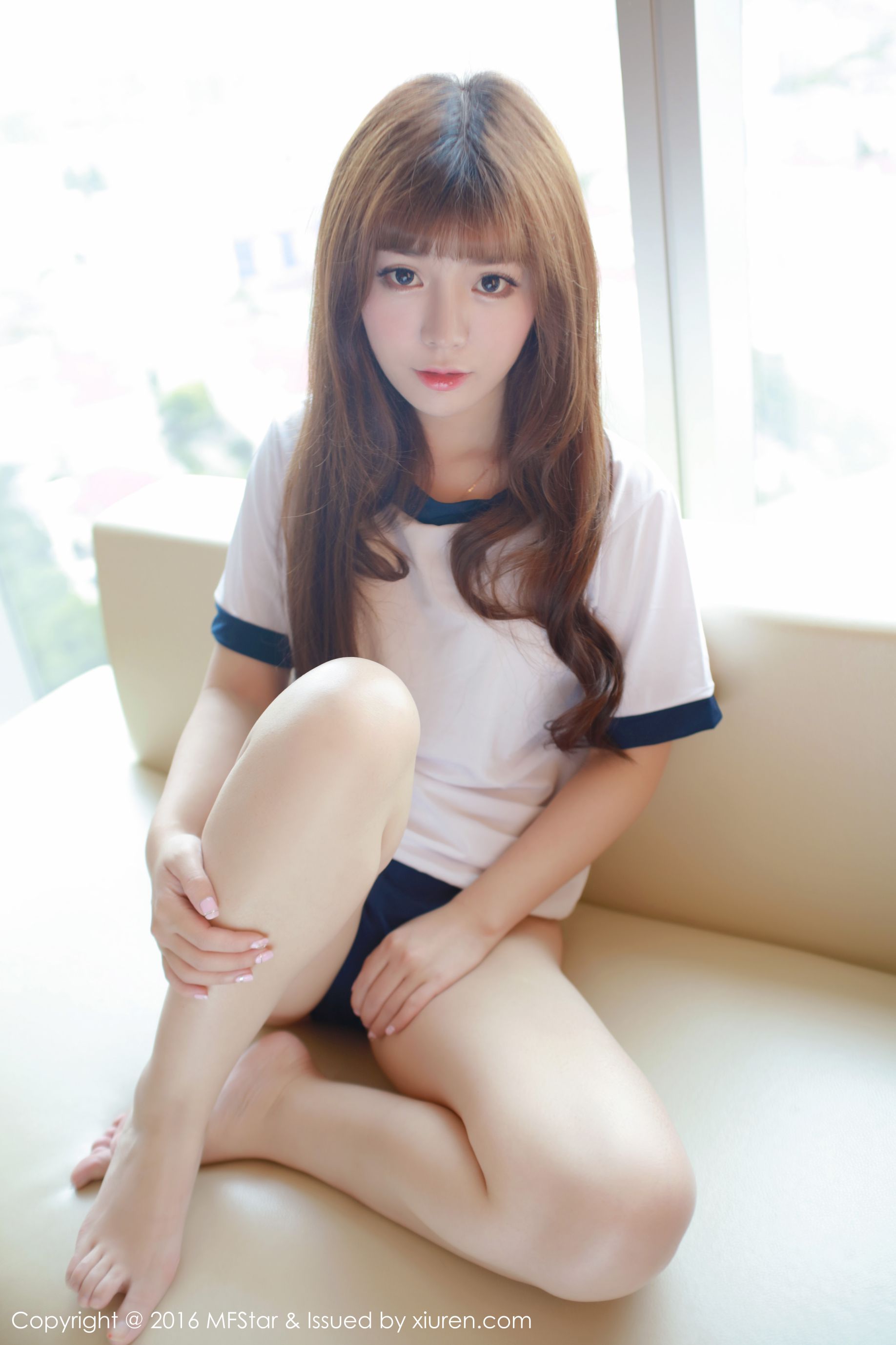 粉芭比VV《晶莹剔透的瓷娃娃》 [模范学院MFStar] Vol.079