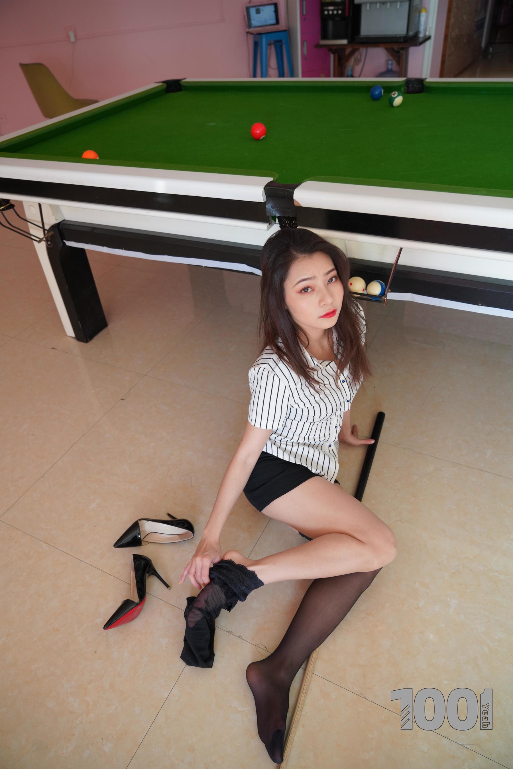 [IESS一千零一夜] 模特：真真 《桌球女教练4》