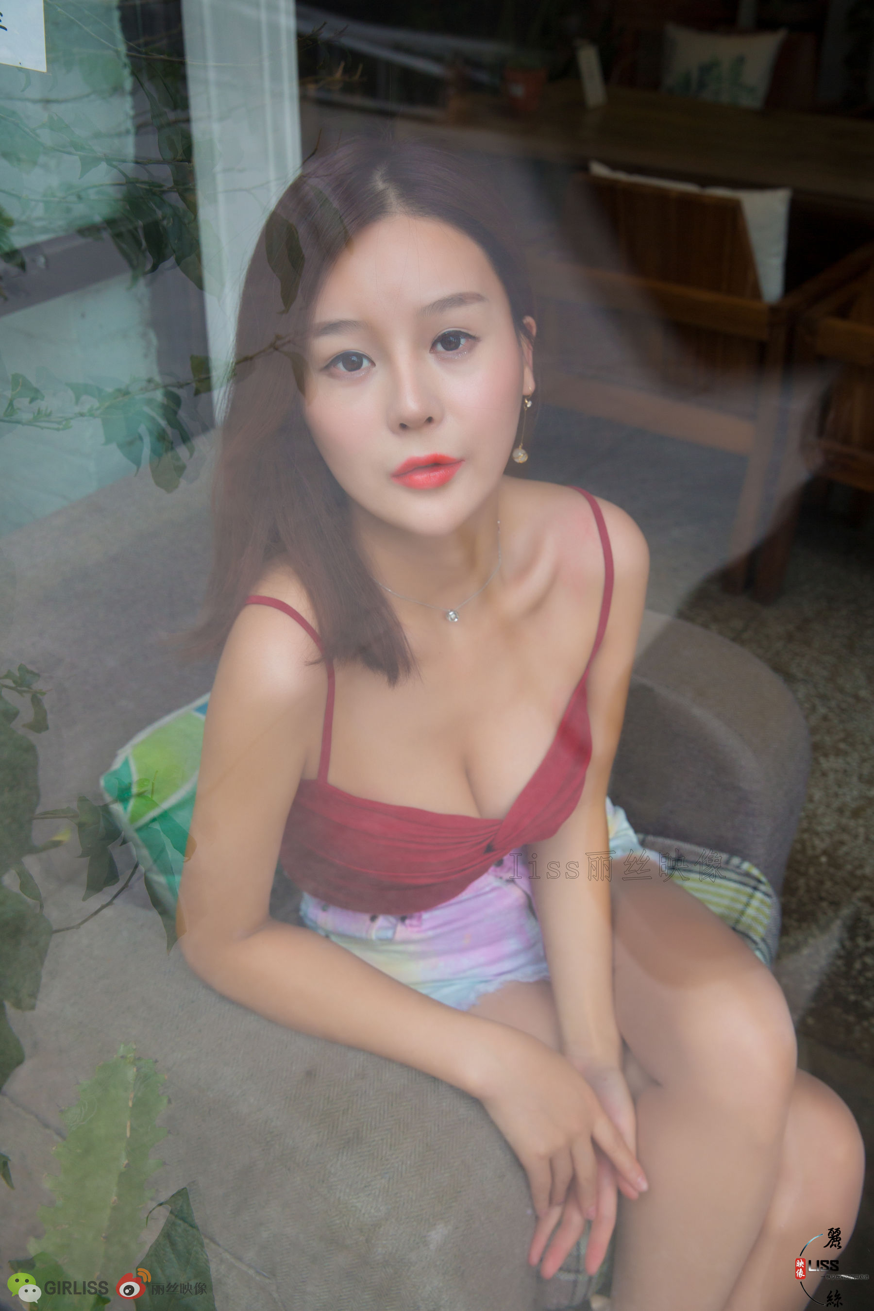 [丽丝映像GIRLISS]  梁冰的红螺旋与肉丝