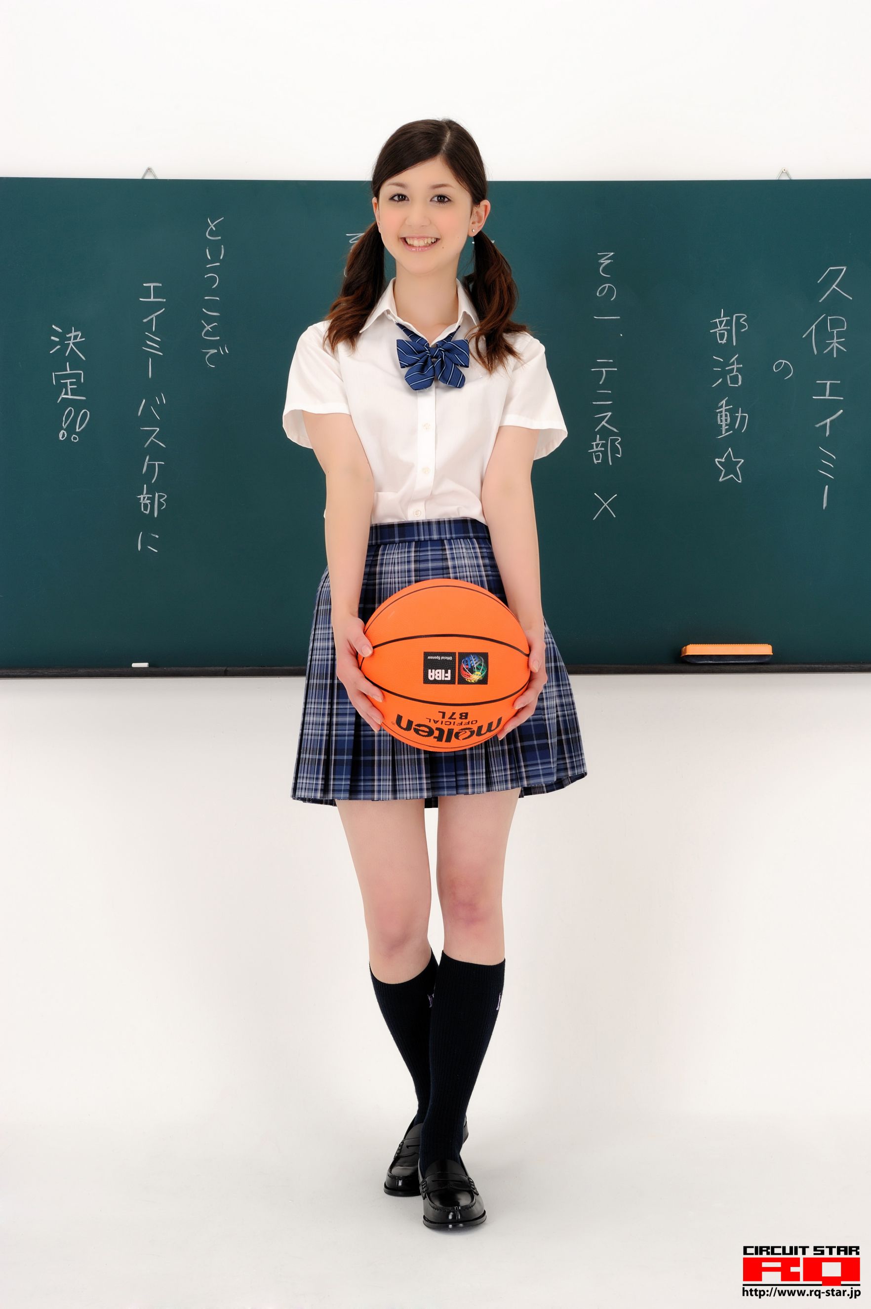 [RQ-STAR] NO.00348 久保エイミー /久保艾米 Student Style 校服系列 写真集