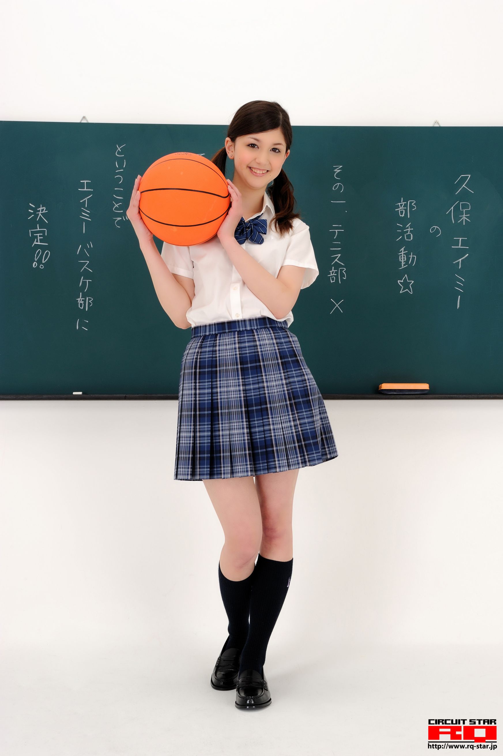 [RQ-STAR] NO.00348 久保エイミー /久保艾米 Student Style 校服系列 写真集