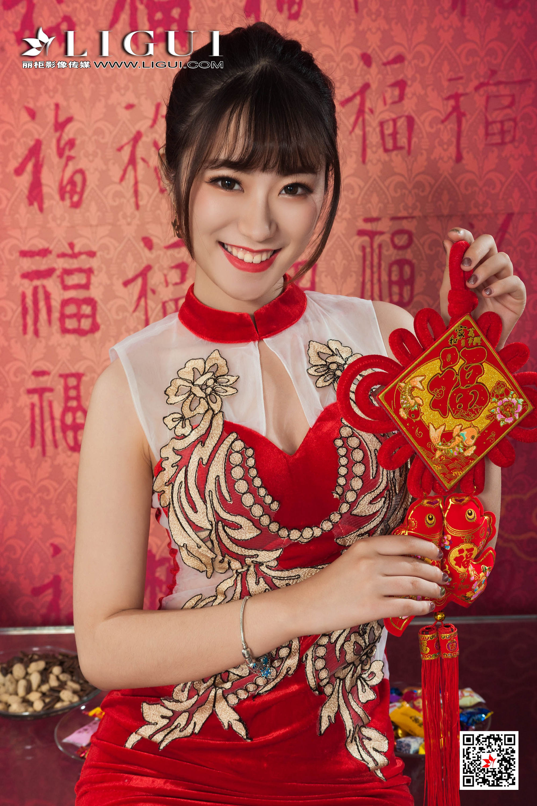 [丽柜Ligui] 网络丽人 Model 潘潘&安娜