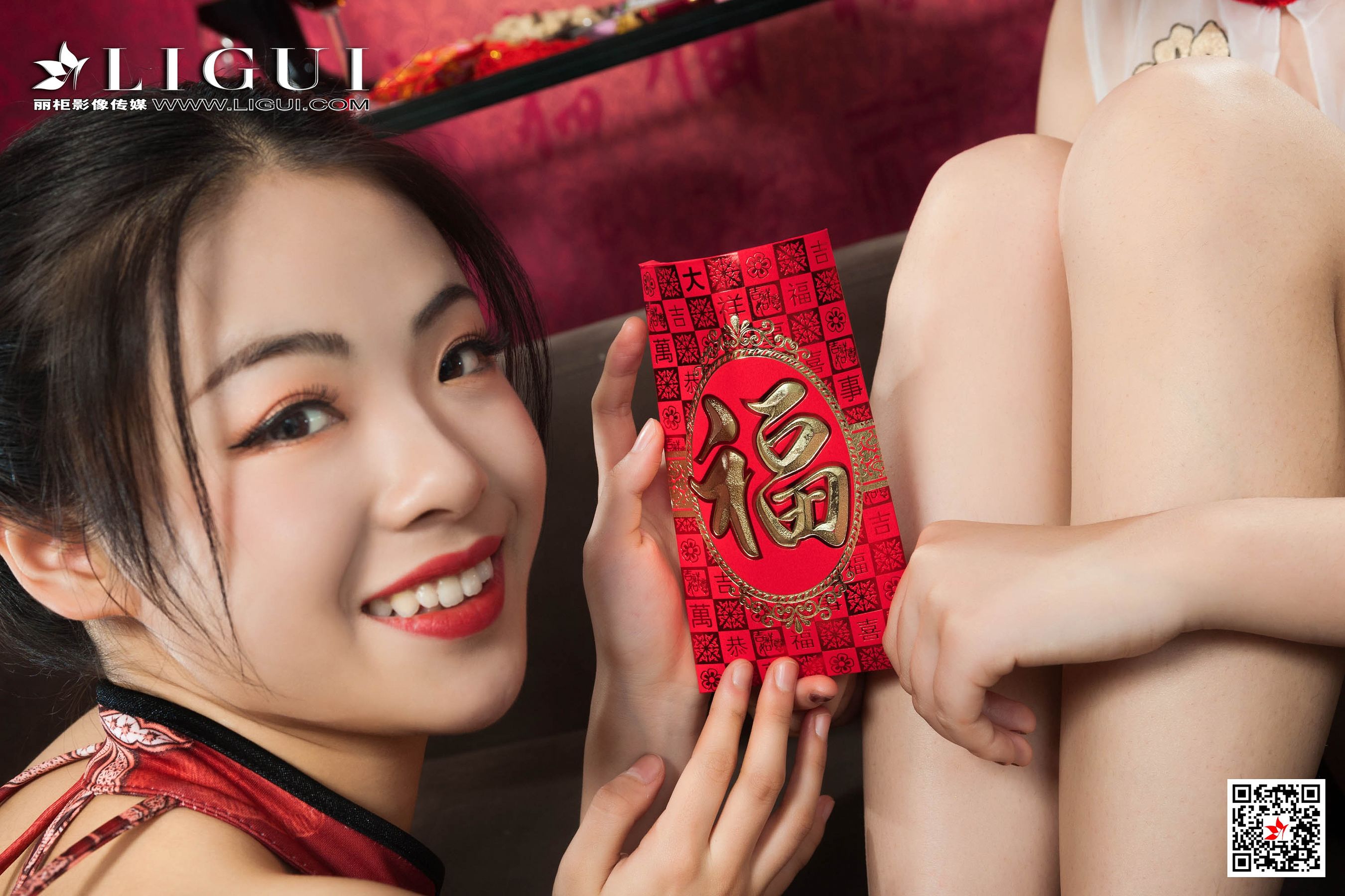 [丽柜Ligui] 网络丽人 Model 潘潘&安娜