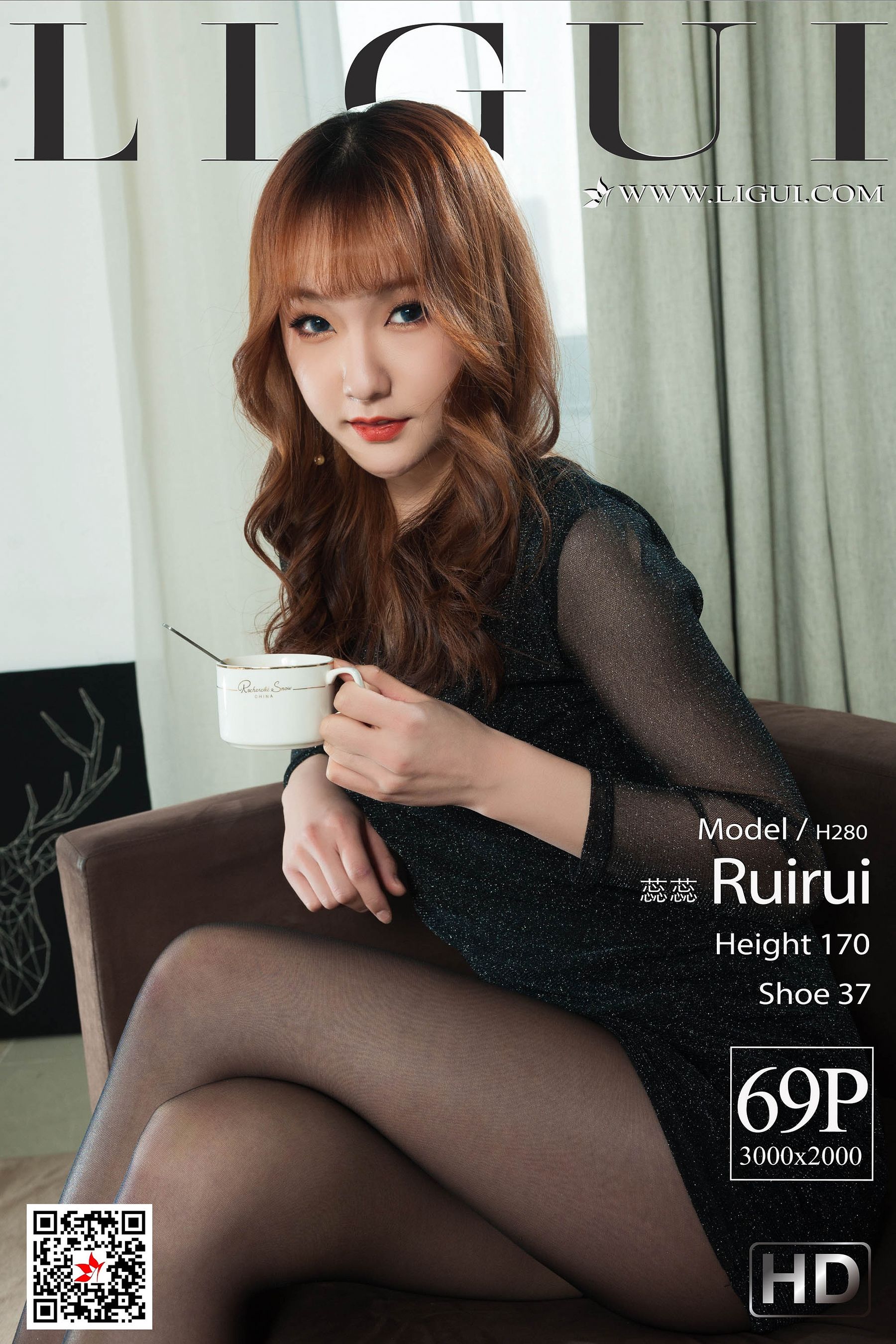 [丽柜Ligui] 网络丽人 Model 蕊蕊