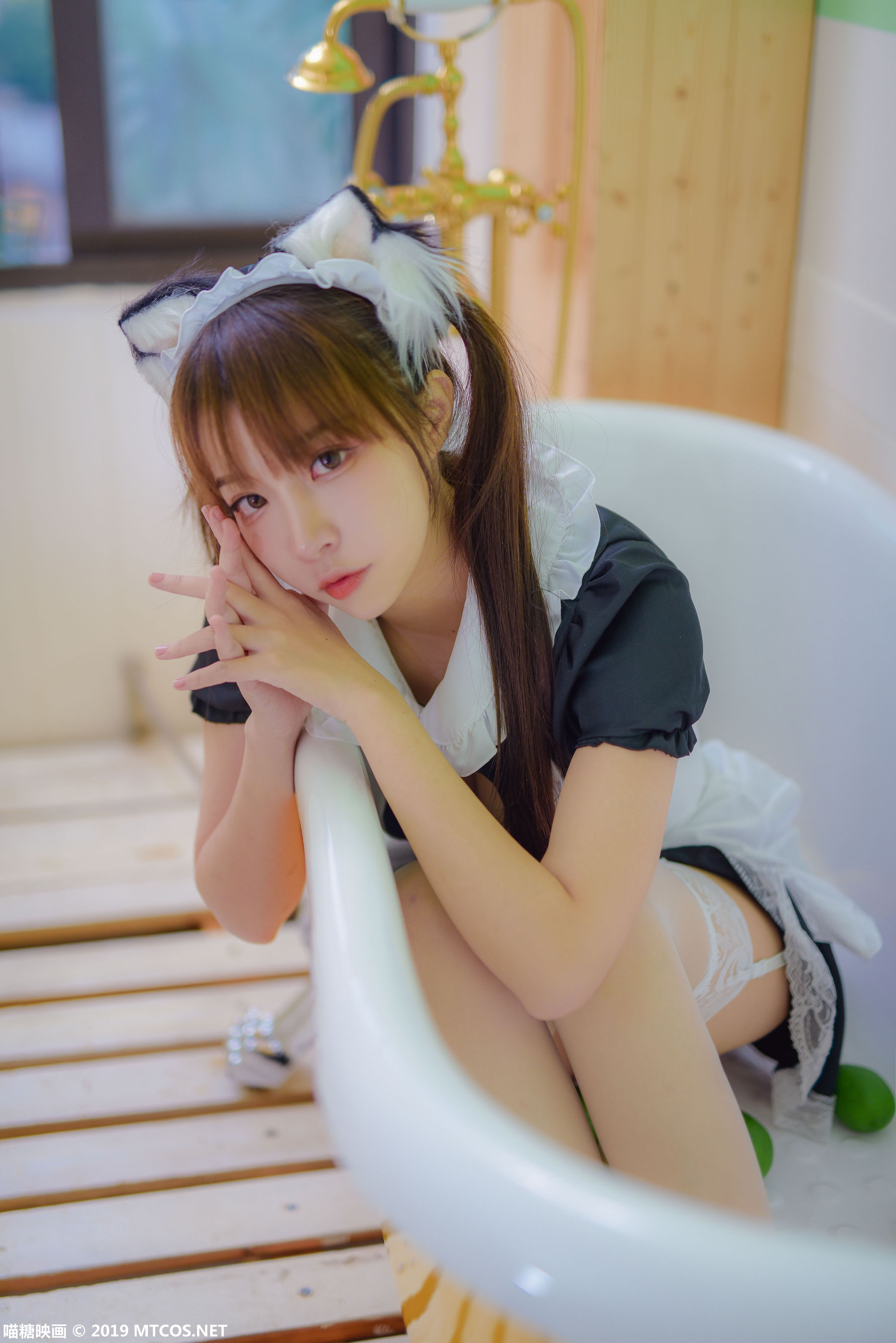 [喵糖映画] VOL.049 二佐Nisa - 猫耳女仆