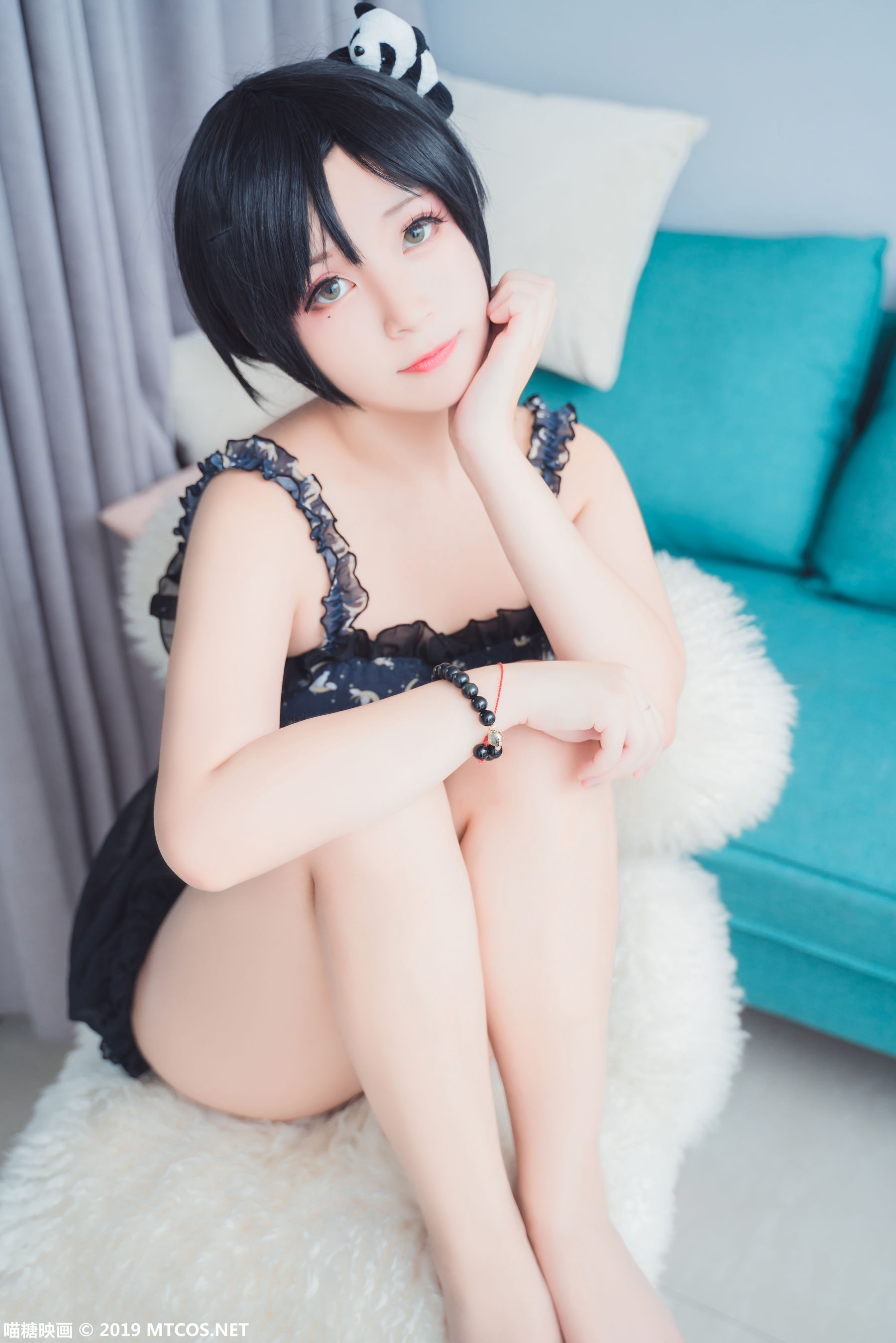 [喵糖映画] VOL.063 樱井momo - 蕾丝吊带