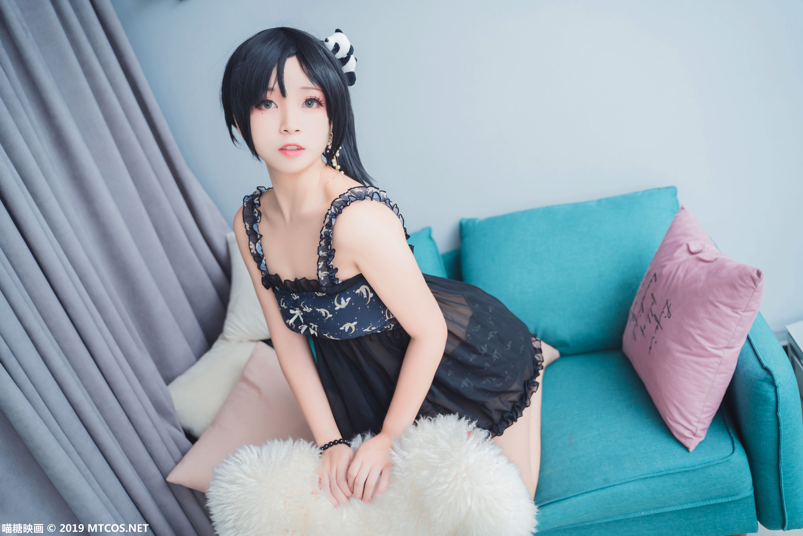 [喵糖映画] VOL.063 樱井momo - 蕾丝吊带