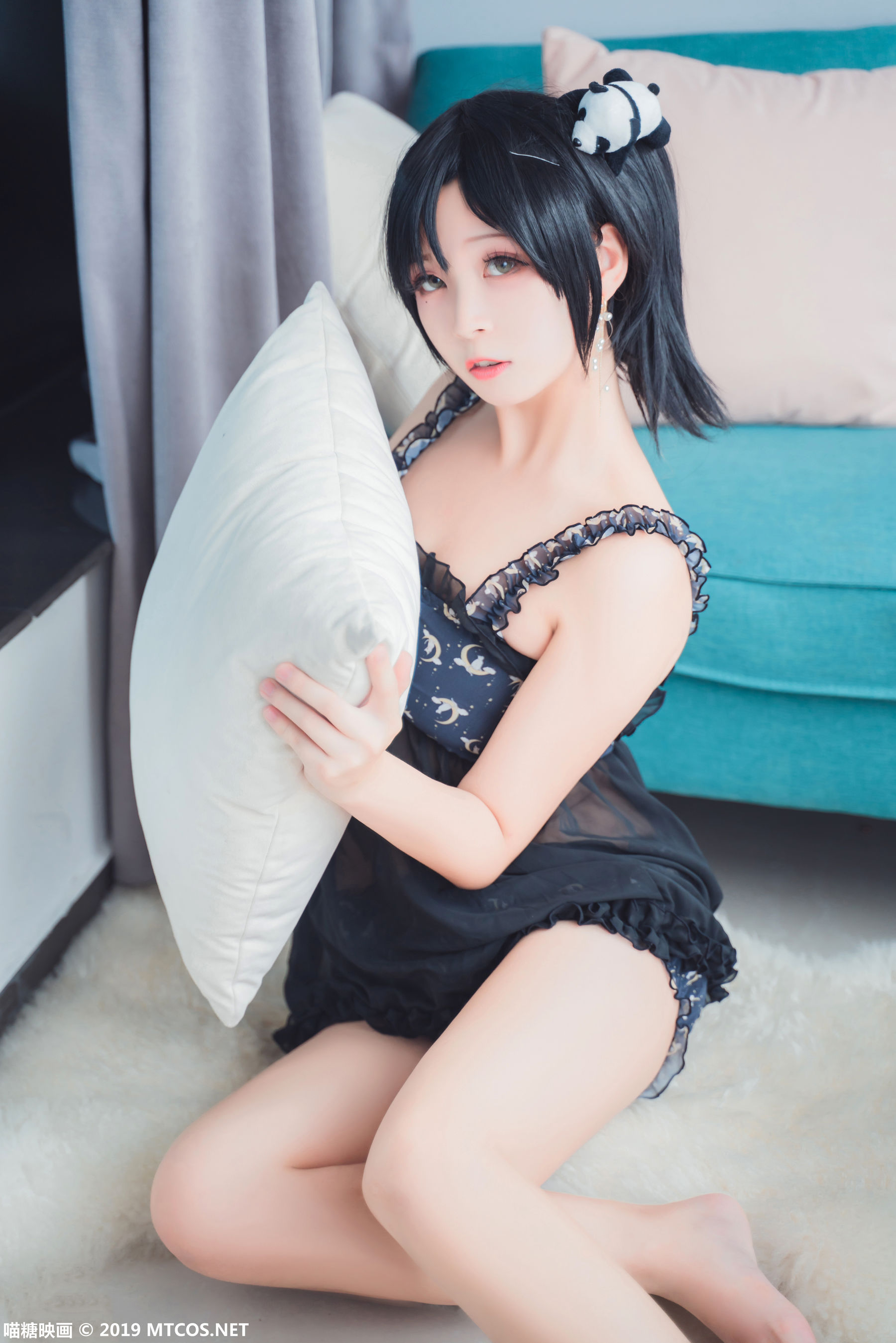 [喵糖映画] VOL.063 樱井momo - 蕾丝吊带