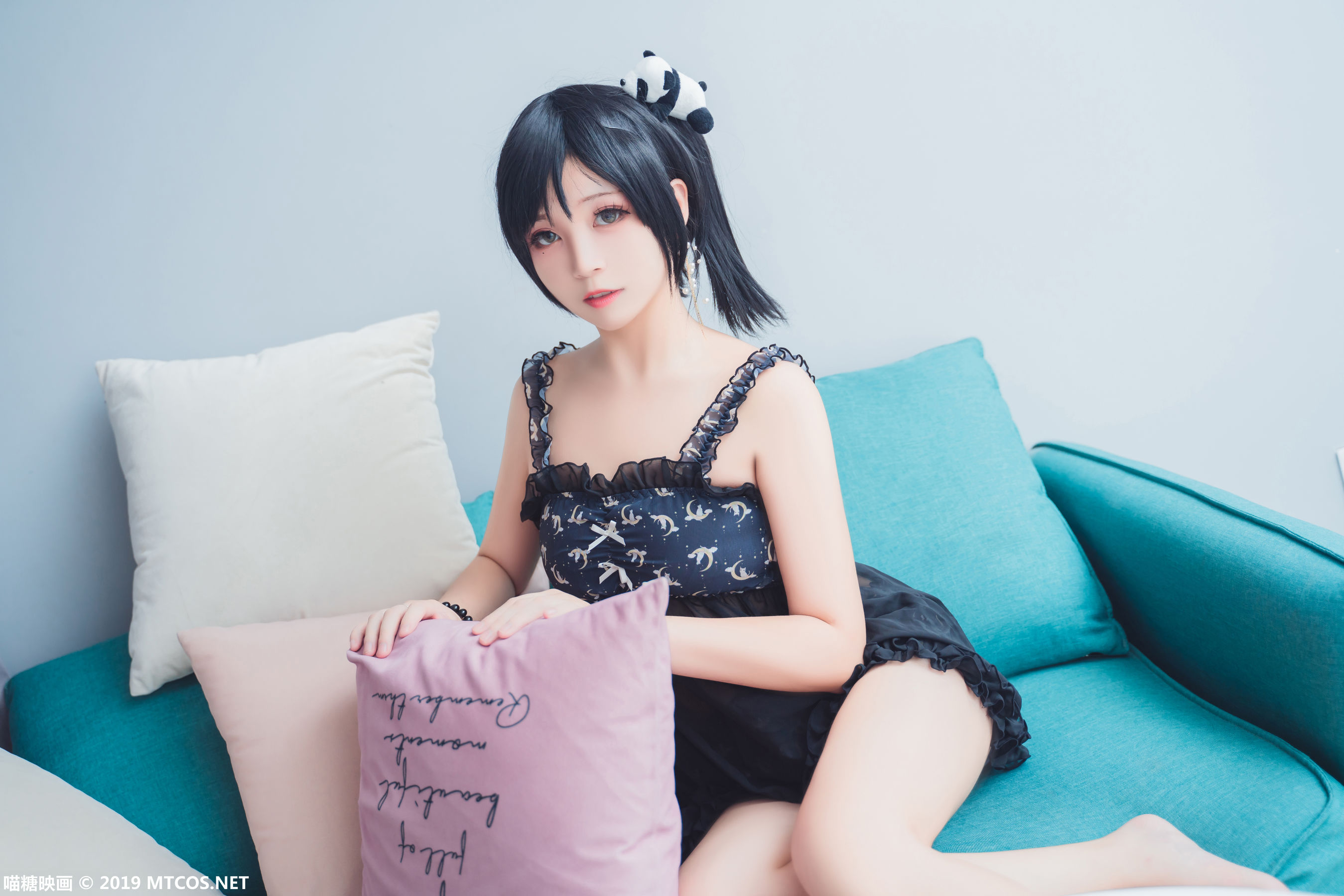 [喵糖映画] VOL.063 樱井momo - 蕾丝吊带