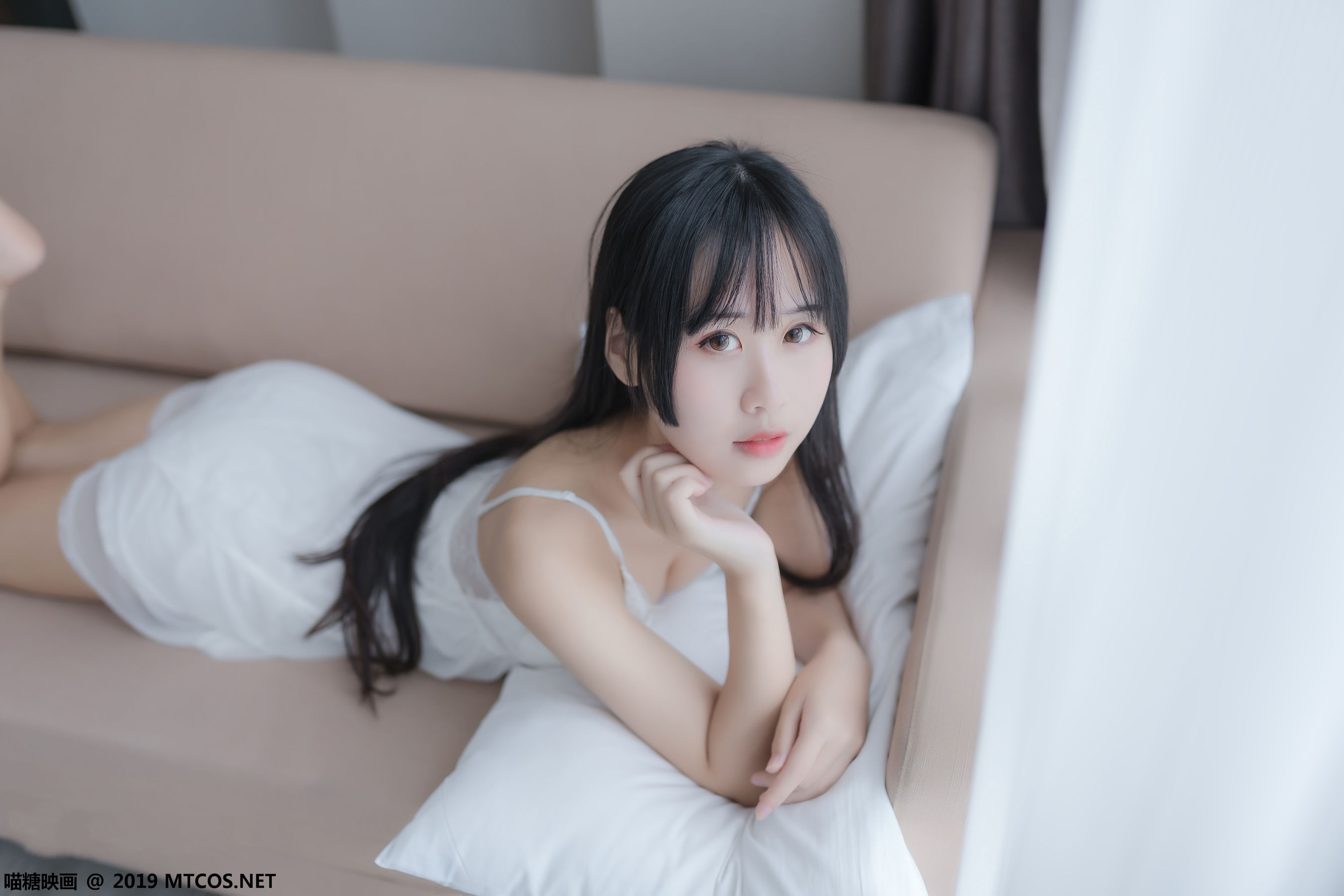 [喵糖映画] VOL.069 萌芽儿o0 - 白纱裙
